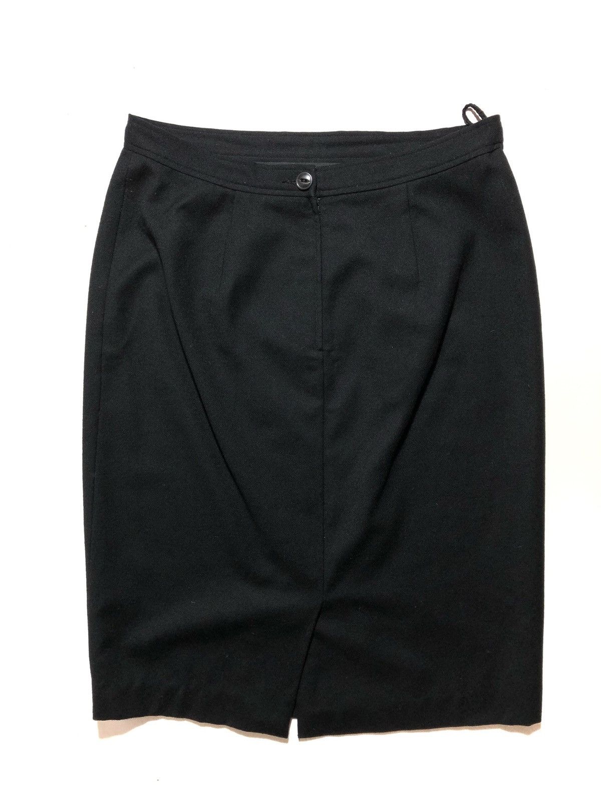Valentino × Vintage Valentino Virgin Wool Vintage Skirt size 50/16 Size 38" / US 16 / IT 52 - 4 Thumbnail