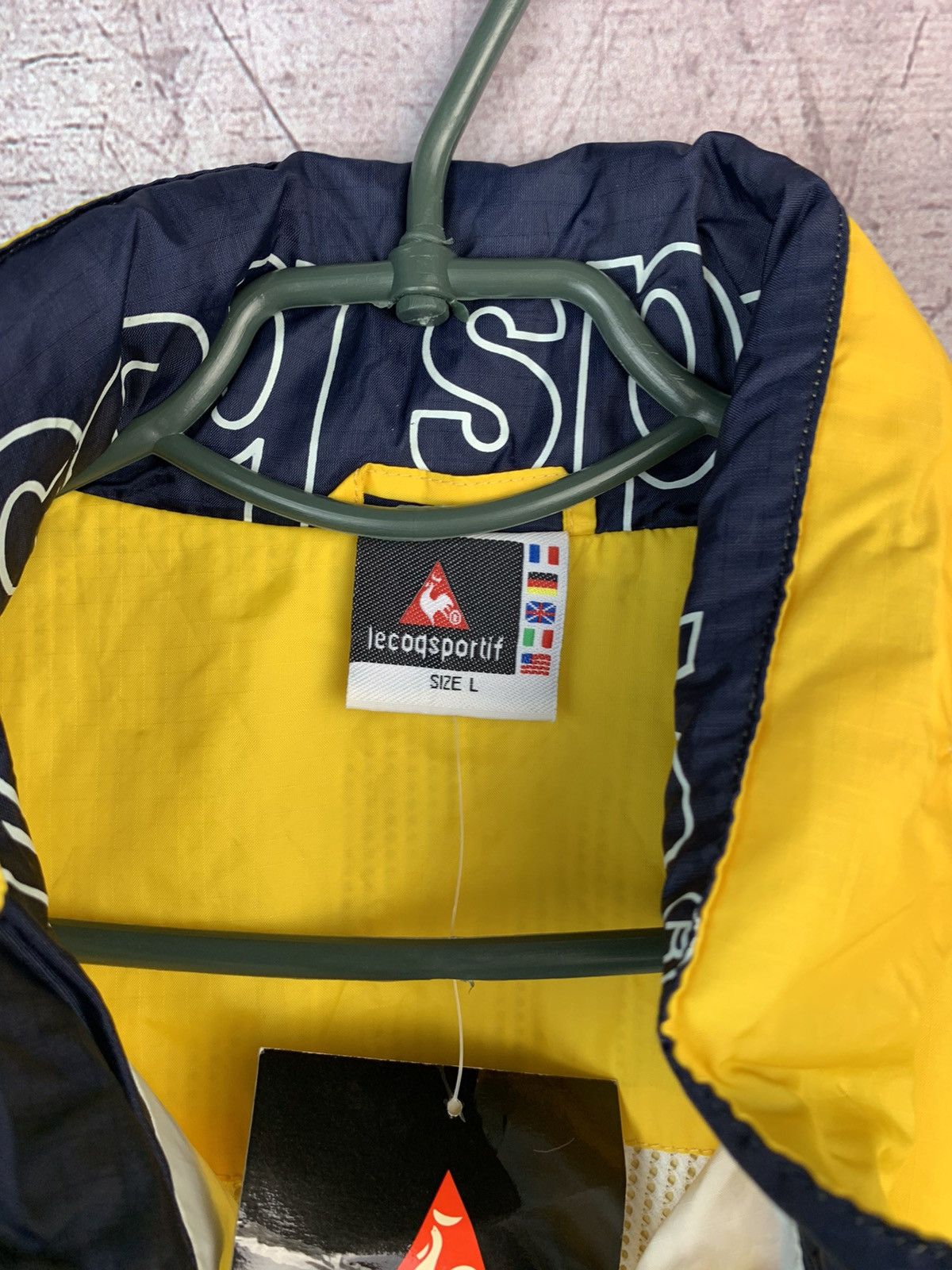 Le Coq Sportif Vintage Le Coq Sportif Big Logo France Jacket Size US L / EU 52-54 / 3 - 8 Thumbnail