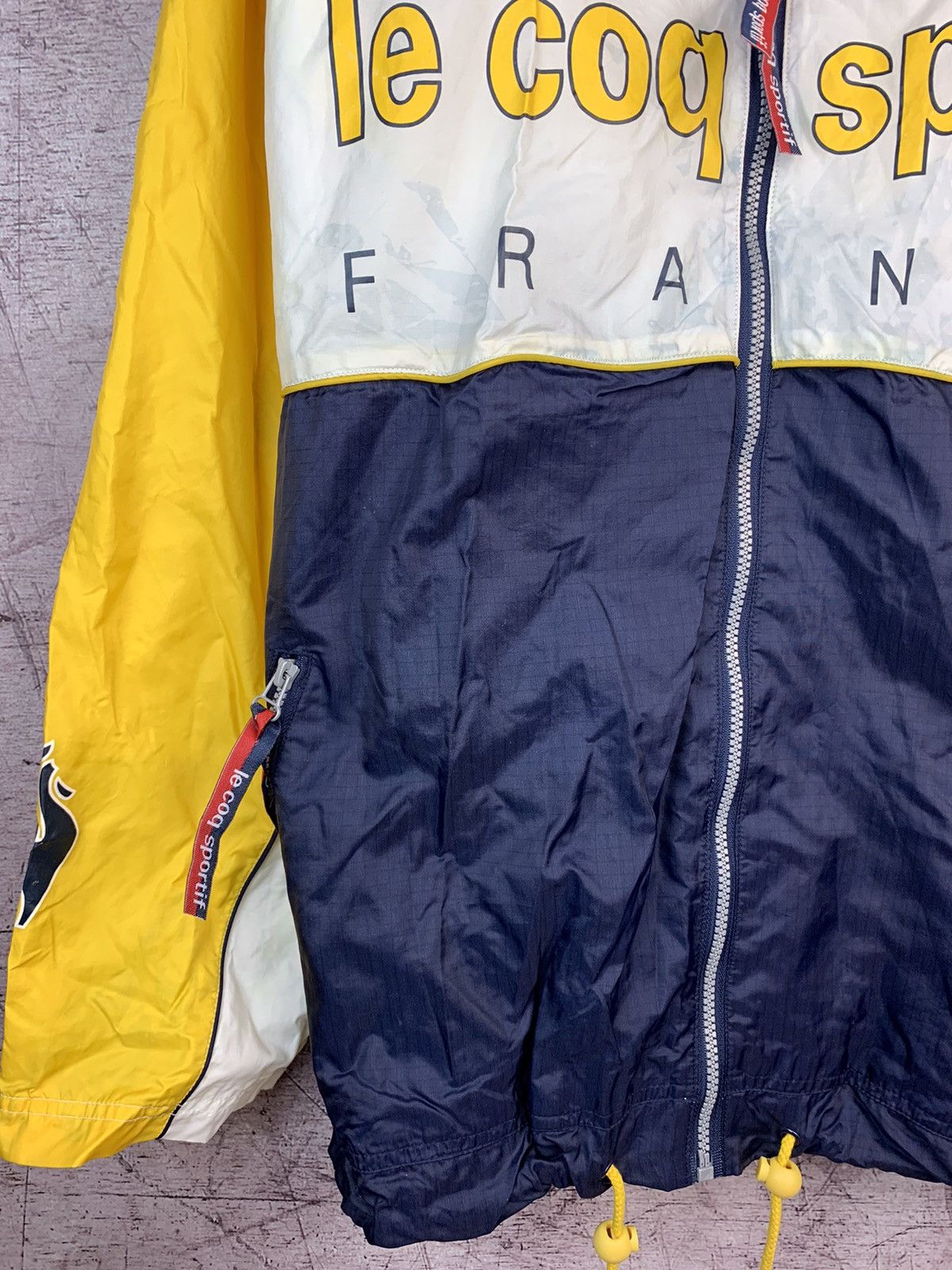 Le Coq Sportif Vintage Le Coq Sportif Big Logo France Jacket Size US L / EU 52-54 / 3 - 6 Thumbnail