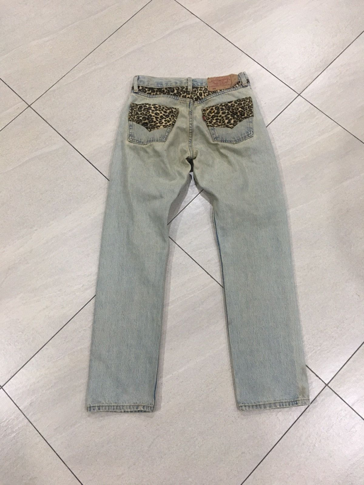 Levi's Vintage Levi’s 501 USA Leopard Patchwork Style Size 30" / US 8 / IT 44 - 3 Thumbnail