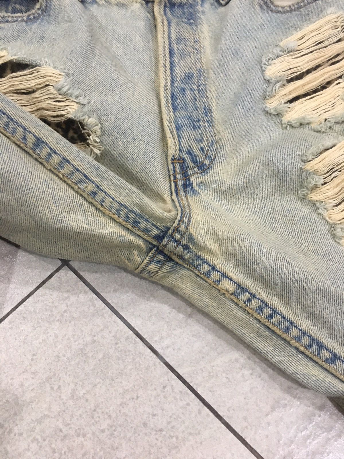 Levi's Vintage Levi’s 501 USA Leopard Patchwork Style Size 30" / US 8 / IT 44 - 9 Thumbnail