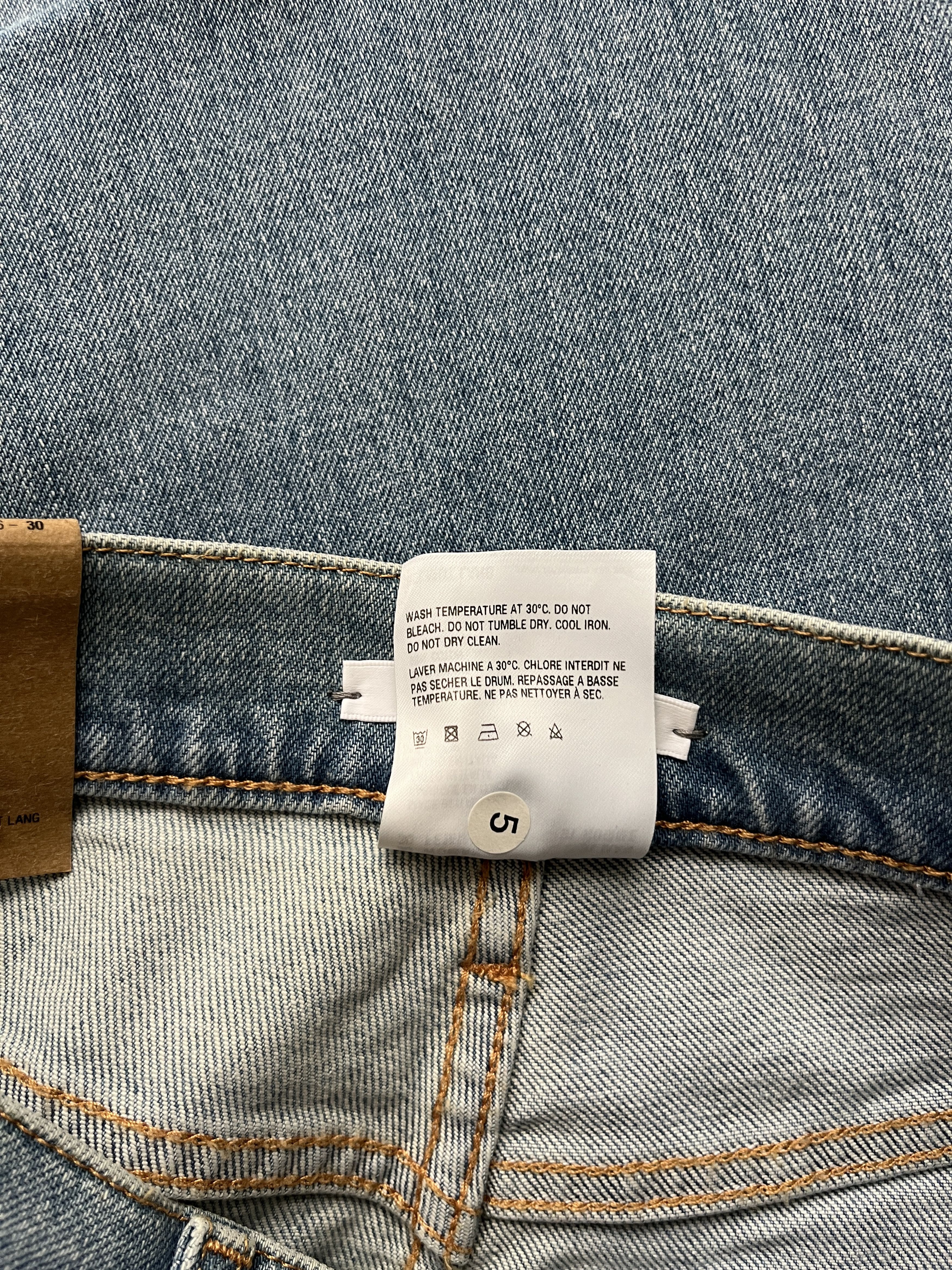 Helmut Lang ⚡️QUICK SALE⚡️Helmut Lang Light Blue Hi-Spikes Jeans Pants Size 30" / US 8 / IT 44 - 6 Thumbnail