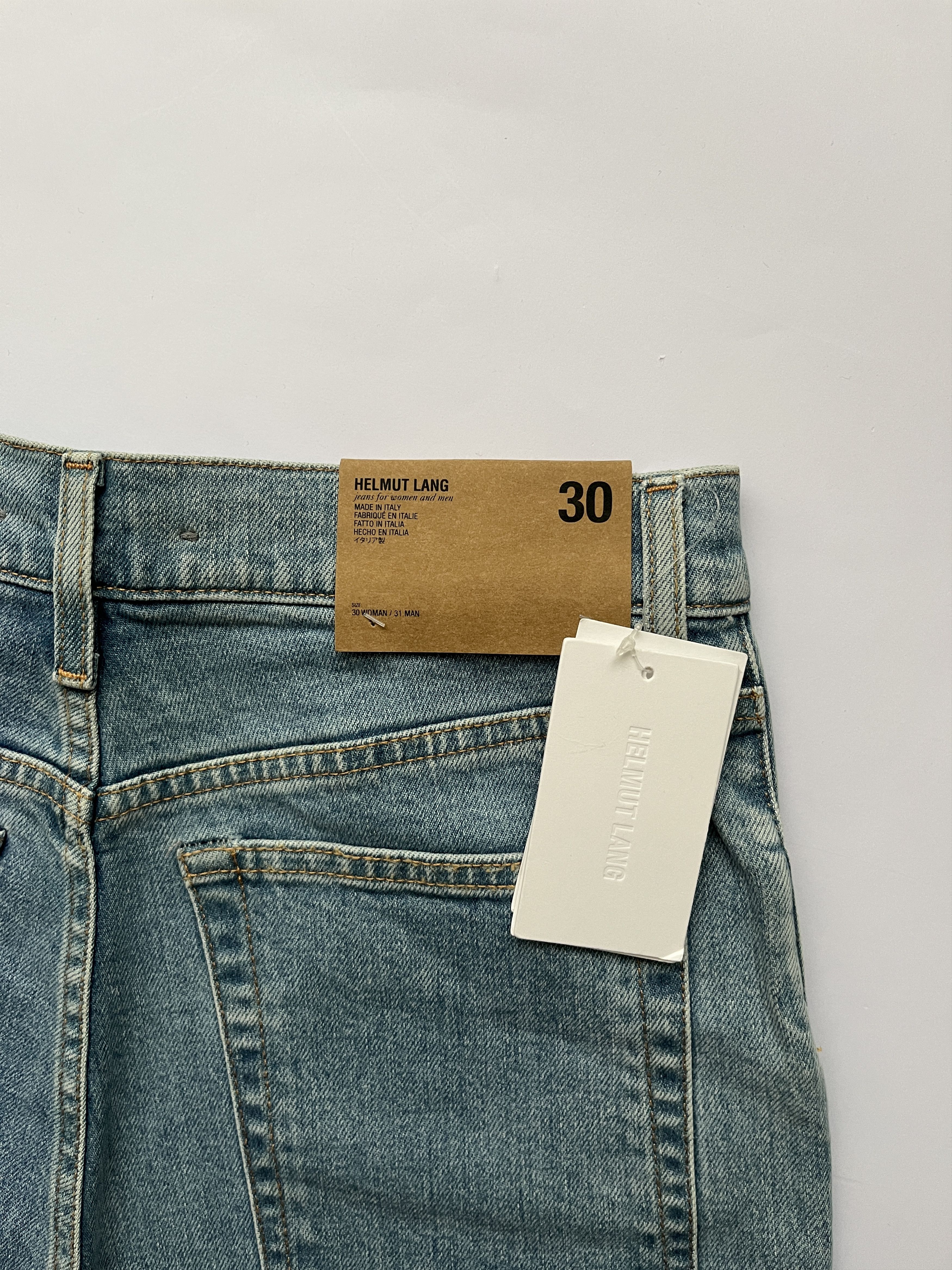 Helmut Lang ⚡️QUICK SALE⚡️Helmut Lang Light Blue Hi-Spikes Jeans Pants Size 30" / US 8 / IT 44 - 3 Thumbnail