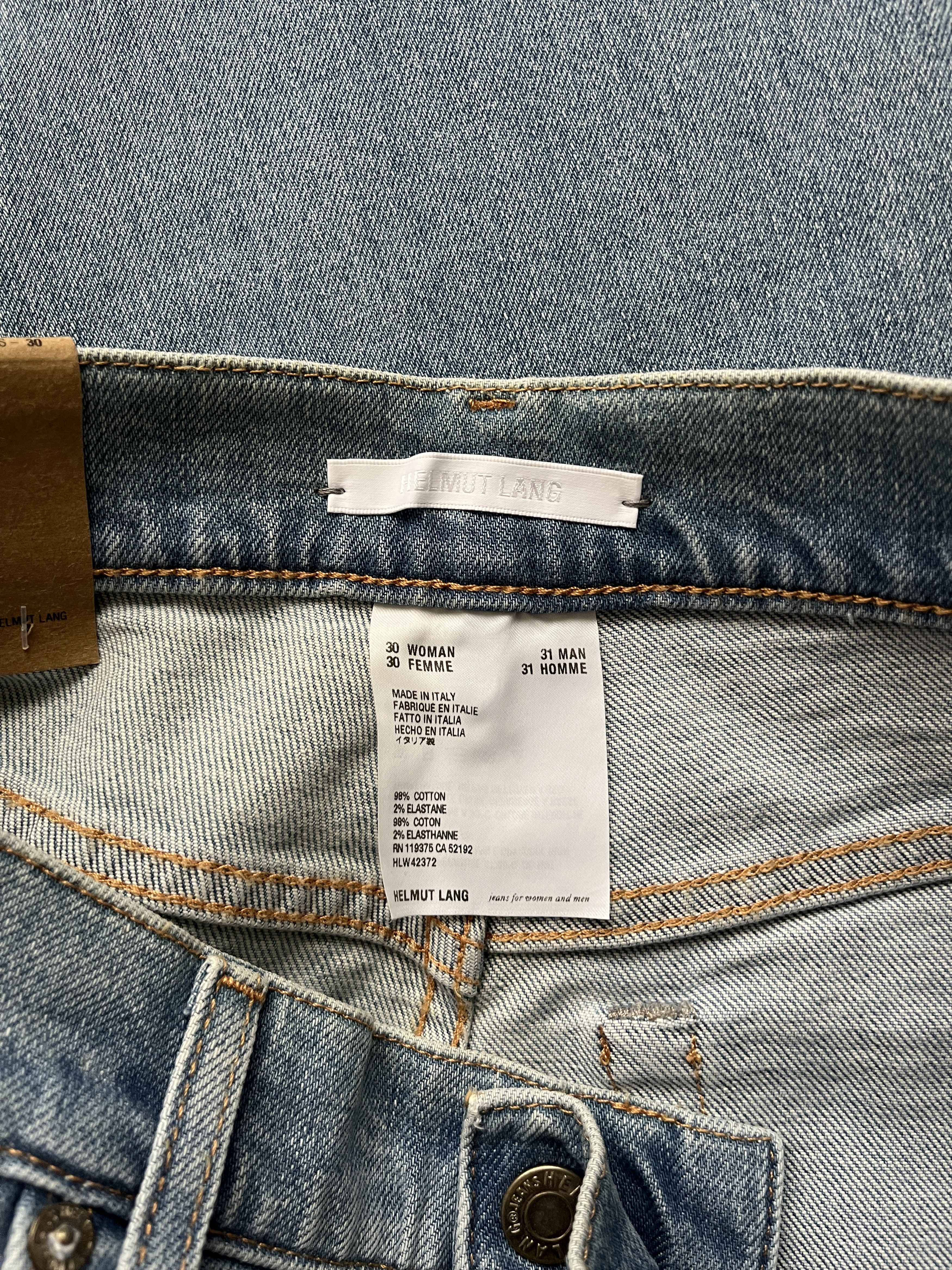 Helmut Lang ⚡️QUICK SALE⚡️Helmut Lang Light Blue Hi-Spikes Jeans Pants Size 30" / US 8 / IT 44 - 5 Thumbnail