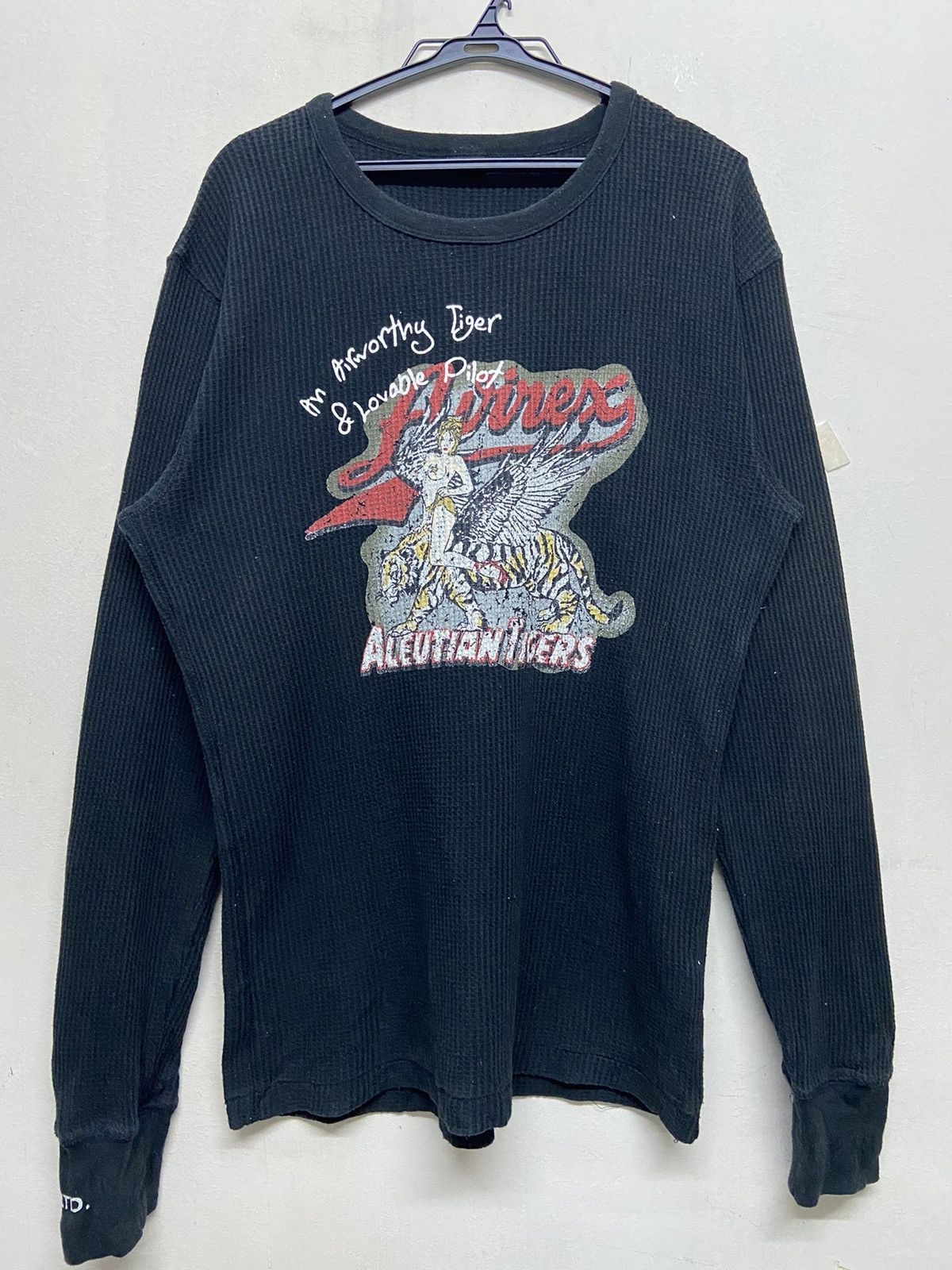 Avirex 🔥NEEDGONE🔥Vintage Avirex USA Big Logo Spellout Size US XL / EU 56 / 4 - 1 Thumbnail