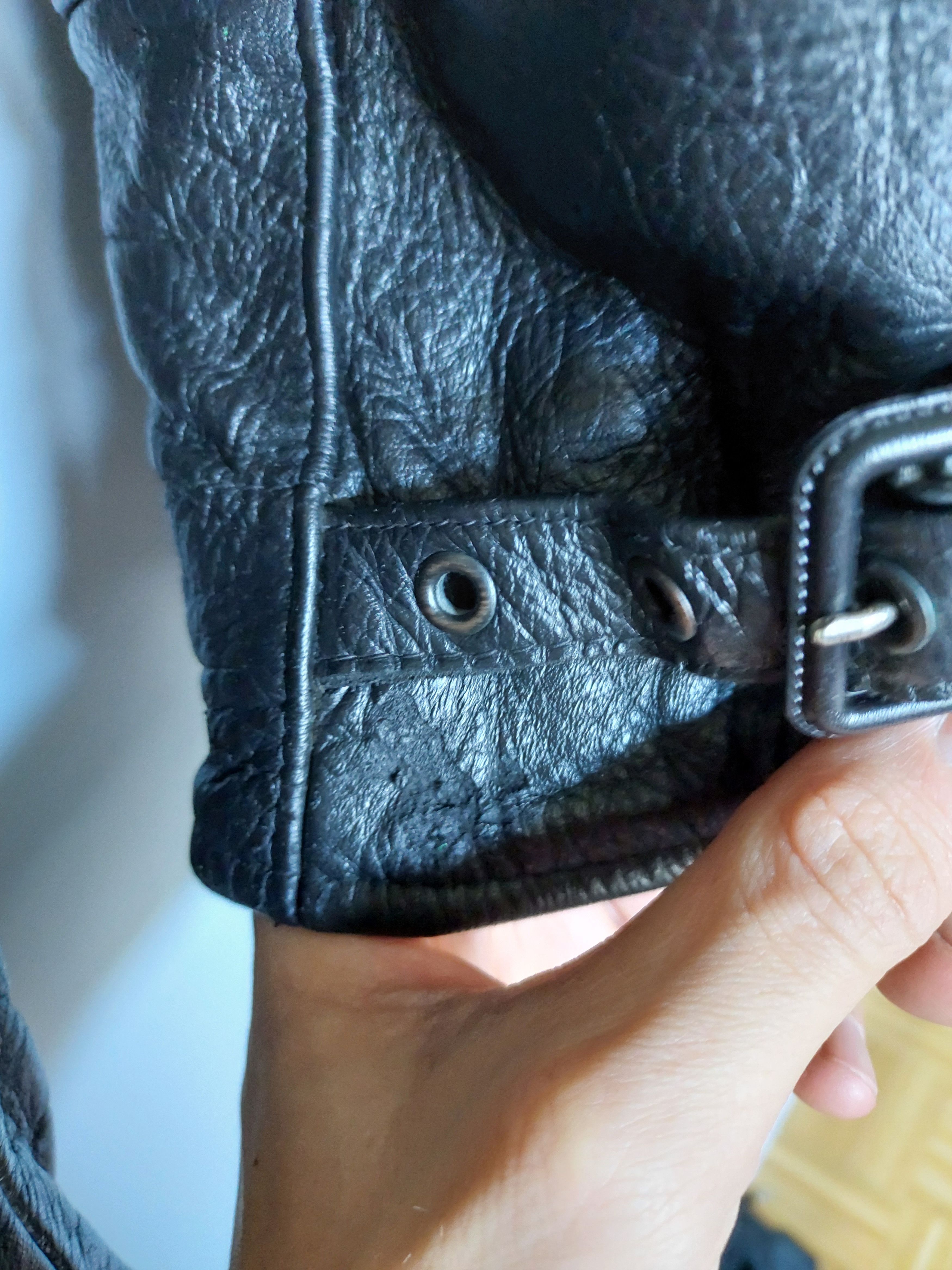 Vintage 🇩🇪 Vintage Caferacer ramones leather jacket motorbike Wolf Size XS / US 0-2 / IT 36-38 - 12 Thumbnail