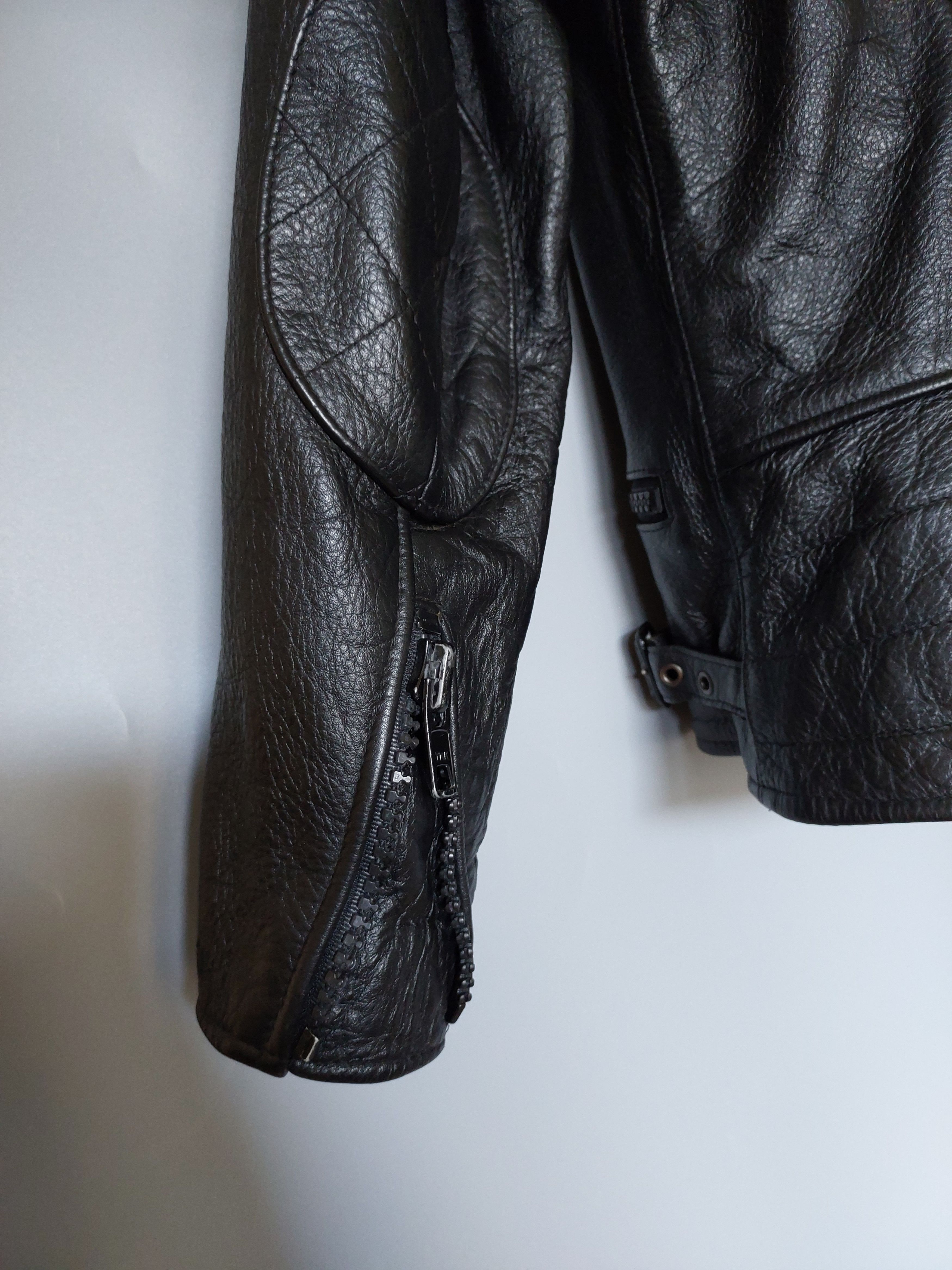 Vintage 🇩🇪 Vintage Caferacer ramones leather jacket motorbike Wolf Size XS / US 0-2 / IT 36-38 - 11 Thumbnail