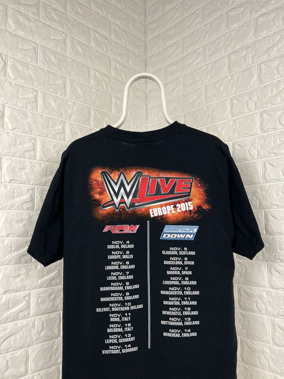 Vintage × WWE × WWF Vintage Wwe Raw Wrestling Smack Down Tee Size US L / EU 52-54 / 3 - 8 Thumbnail