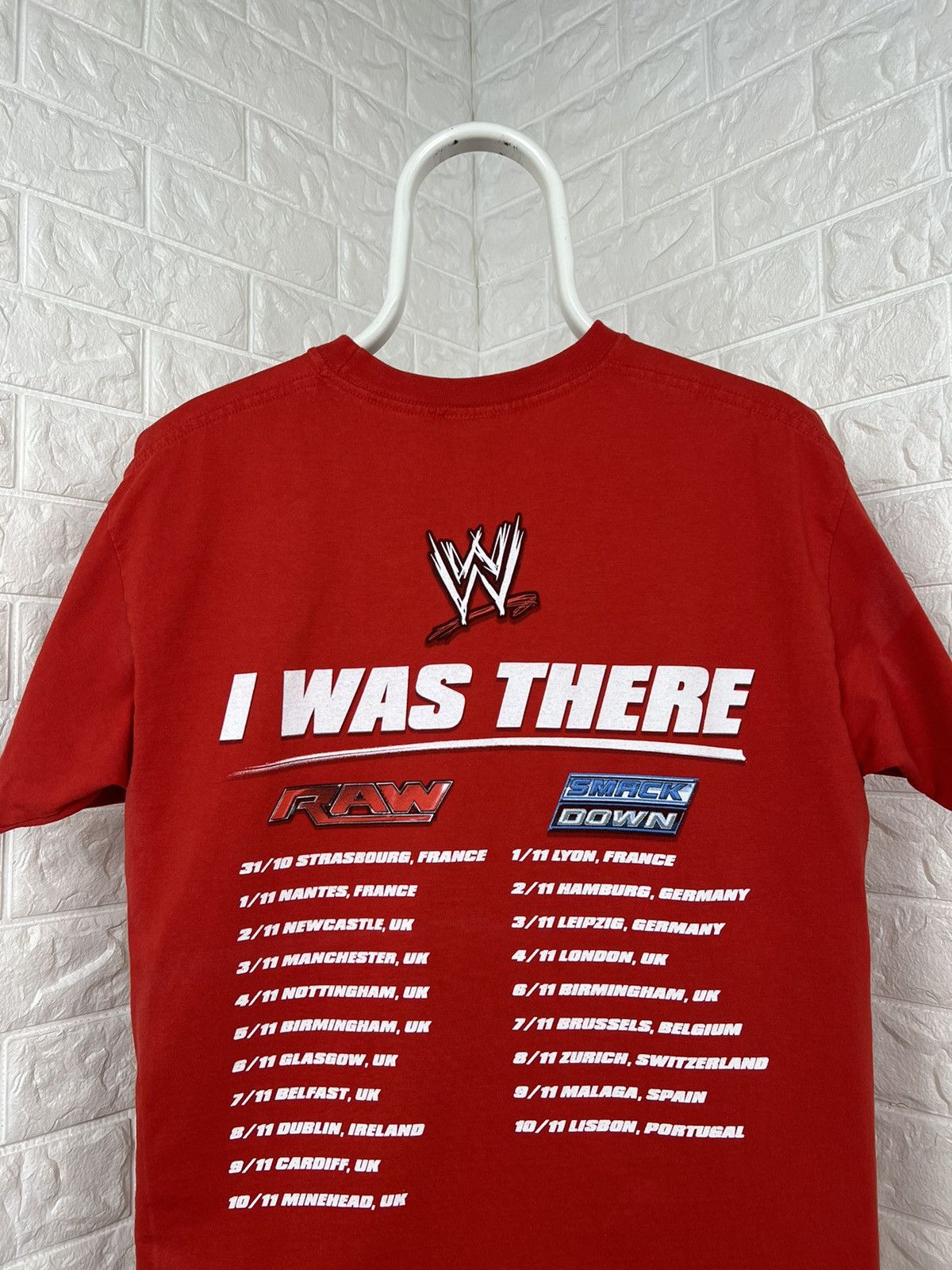 Vintage × WWE × WWF Vintage Wwf Wwe Raw Wrestling Smack Down Shirt Size US M / EU 48-50 / 2 - 4 Thumbnail