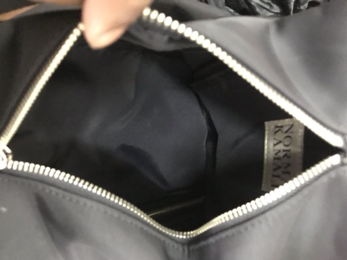 Designer × Norma Kamali × Vintage Vintage Norma Kamali Drawstring Backpack Size ONE SIZE - 10 Thumbnail