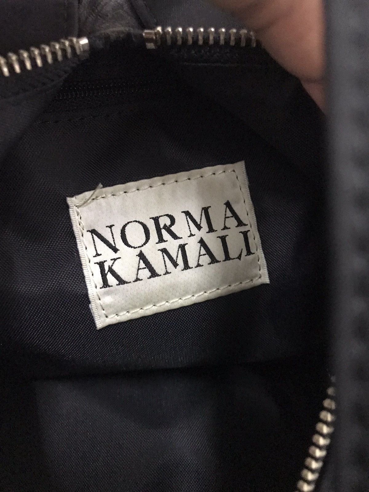 Designer × Norma Kamali × Vintage Vintage Norma Kamali Drawstring Backpack Size ONE SIZE - 9 Thumbnail