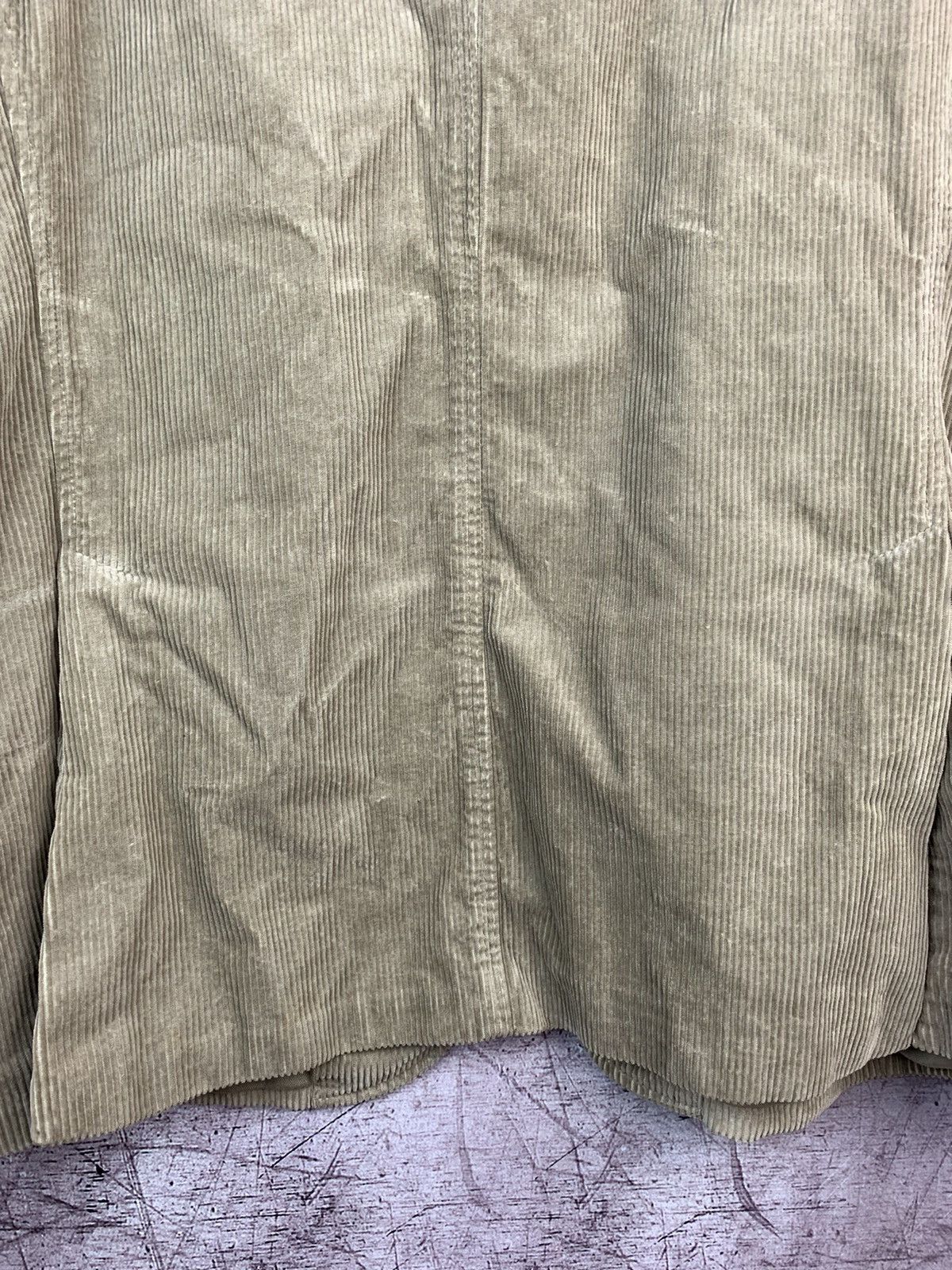 Aspesi Aspesi Tan Corduroy Mens Jacket Blazer Size US XXL / EU 58 / 5 - 12 Thumbnail