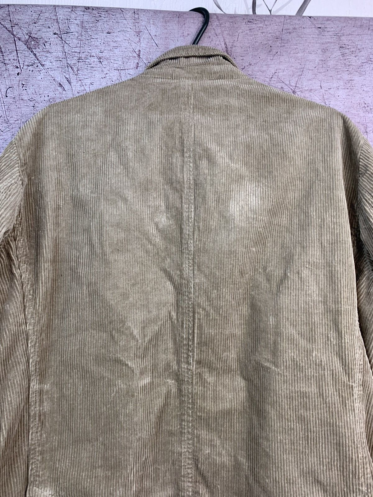 Aspesi Aspesi Tan Corduroy Mens Jacket Blazer Size US XXL / EU 58 / 5 - 13 Thumbnail