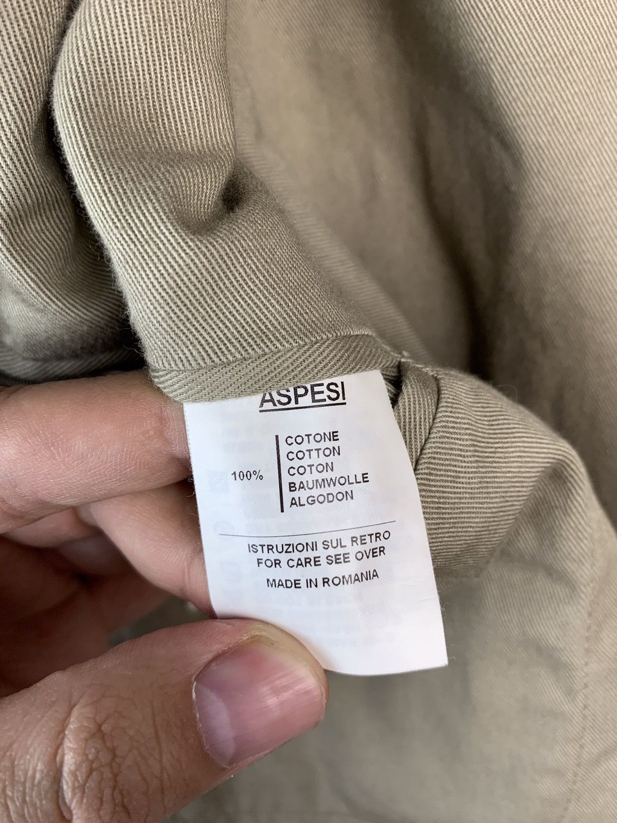 Aspesi Aspesi Tan Corduroy Mens Jacket Blazer Size US XXL / EU 58 / 5 - 6 Thumbnail