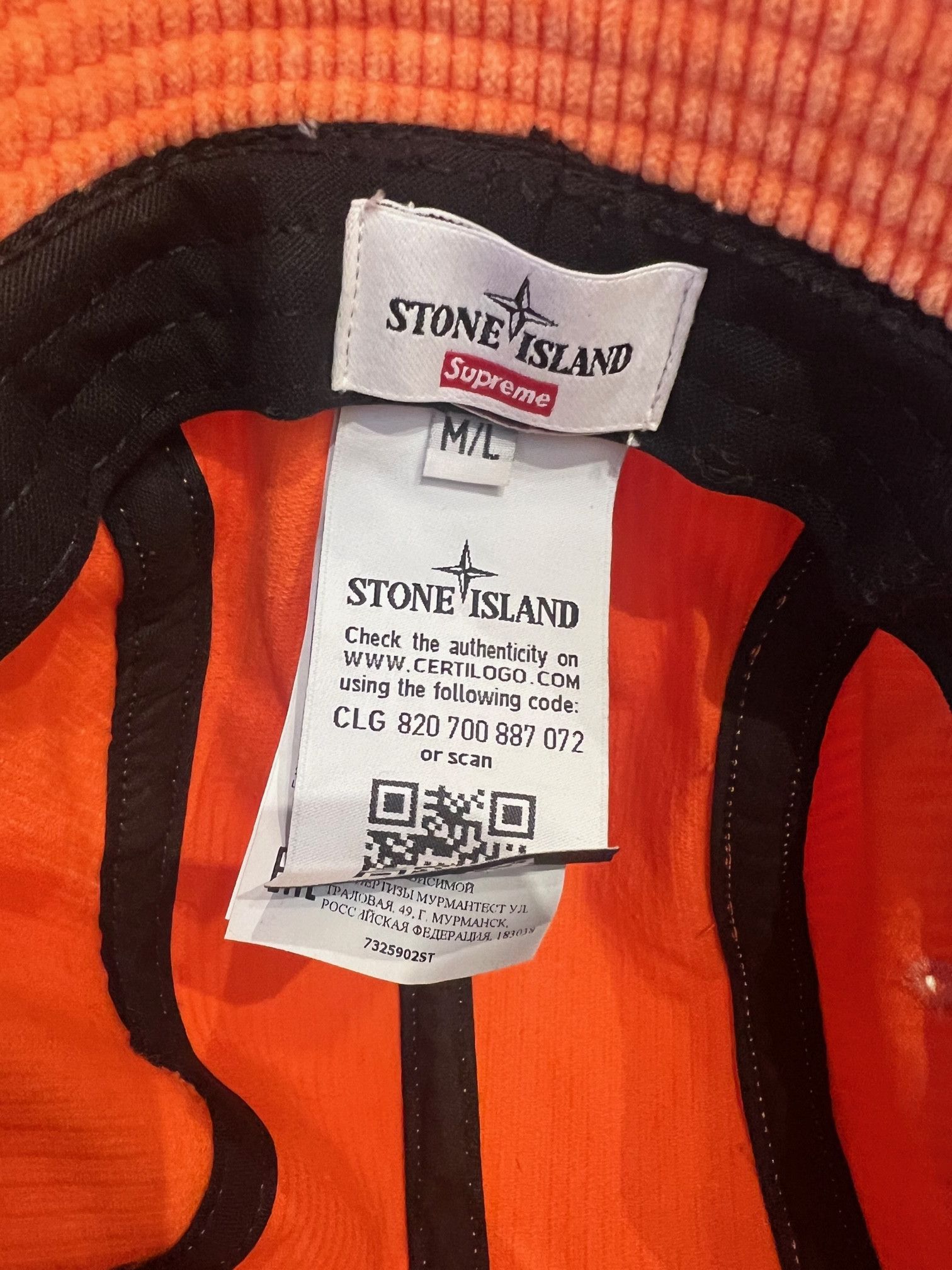 Fw20 Supreme Stone Island Corduroy Crusher Black Supreme X Stone