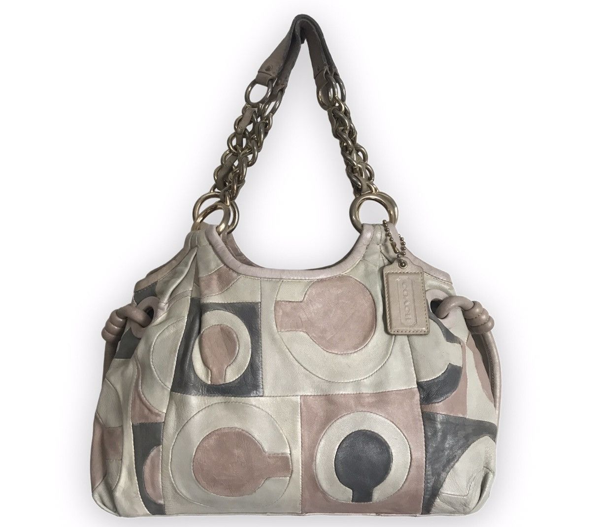 Coach Vintage Coach Monogram Leather Handbag Size ONE SIZE - 1 Thumbnail