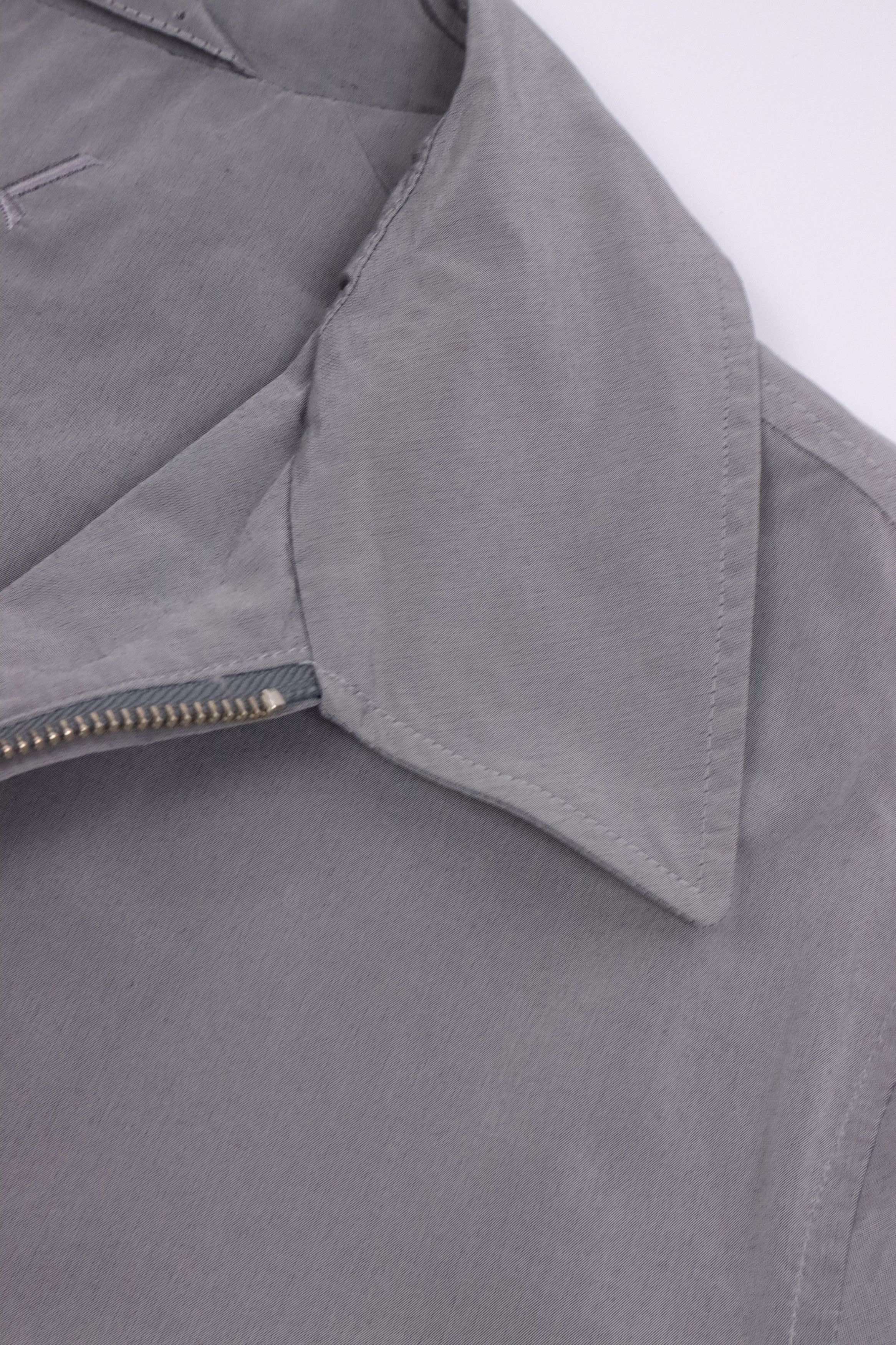 Vintage YSL Yves Saint Laurent Zip Metallic Jacket Size US L / EU 52-54 / 3 - 4 Thumbnail