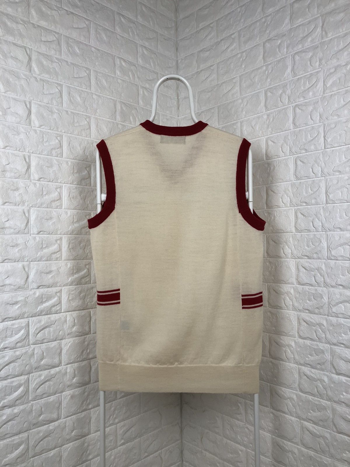 Fila × Japanese Brand Vintage Fila Wool Vest Y2K Size US M / EU 48-50 / 2 - 5 Thumbnail