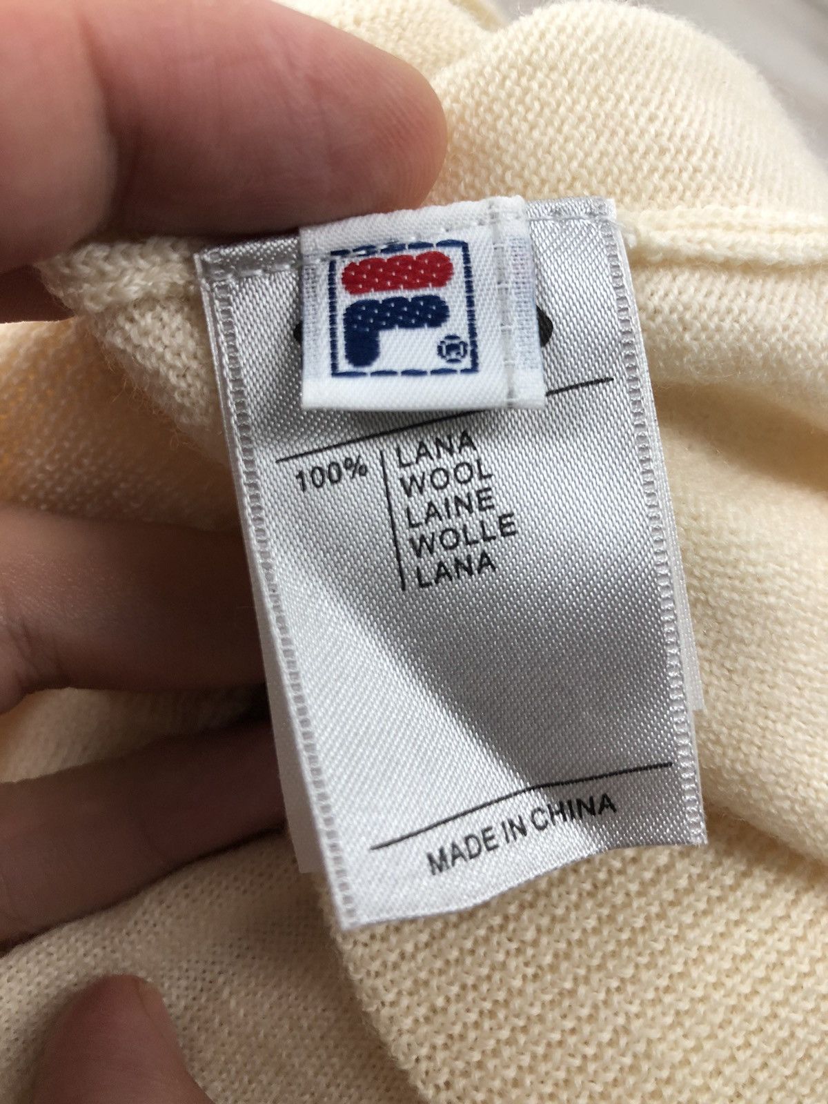 Fila × Japanese Brand Vintage Fila Wool Vest Y2K Size US M / EU 48-50 / 2 - 7 Thumbnail