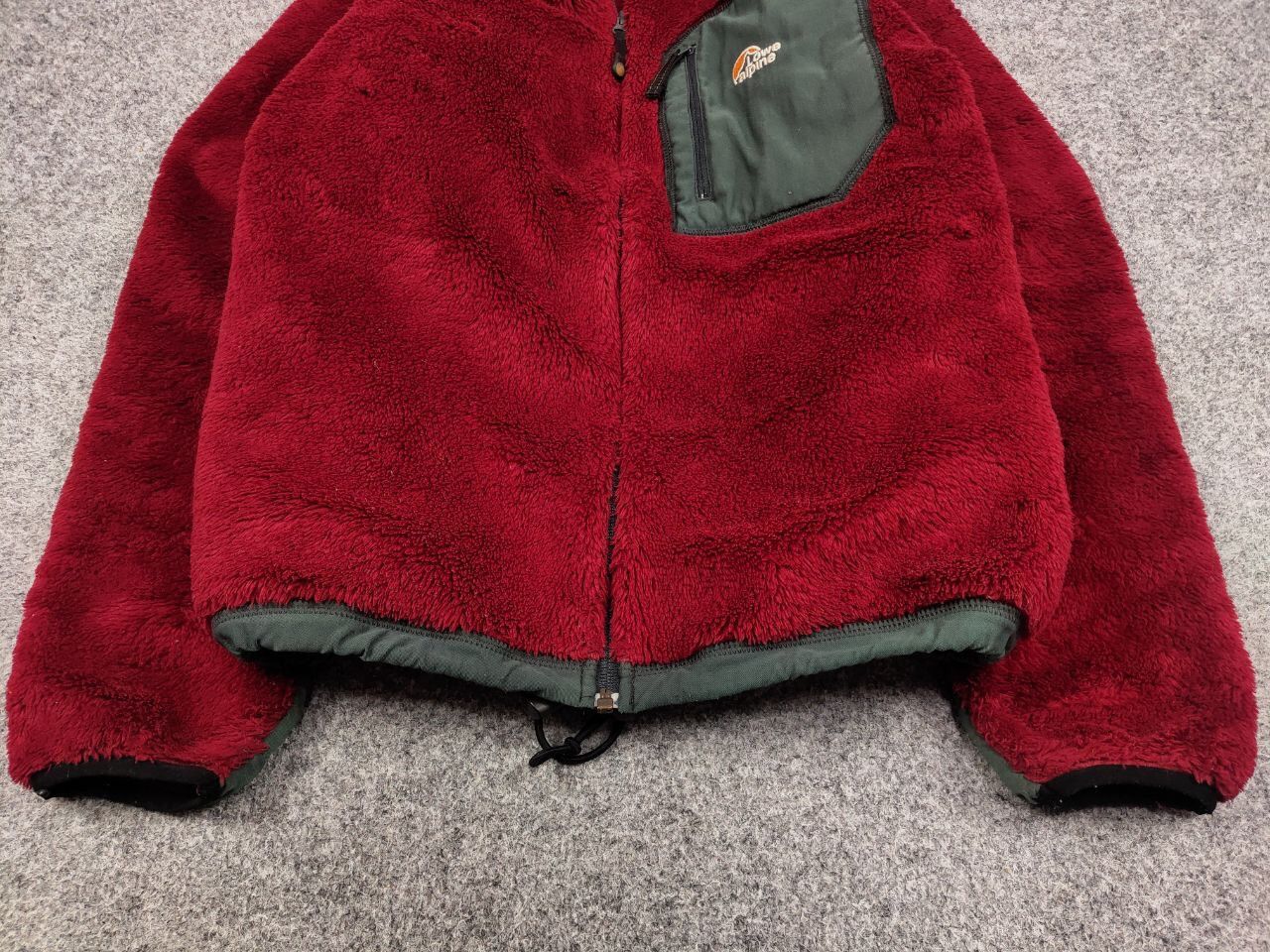 Japanese Brand Vintage 90's lowe Alpine Red Retro Fleece Zip Up Jacket Size US XL / EU 56 / 4 - 9 Thumbnail