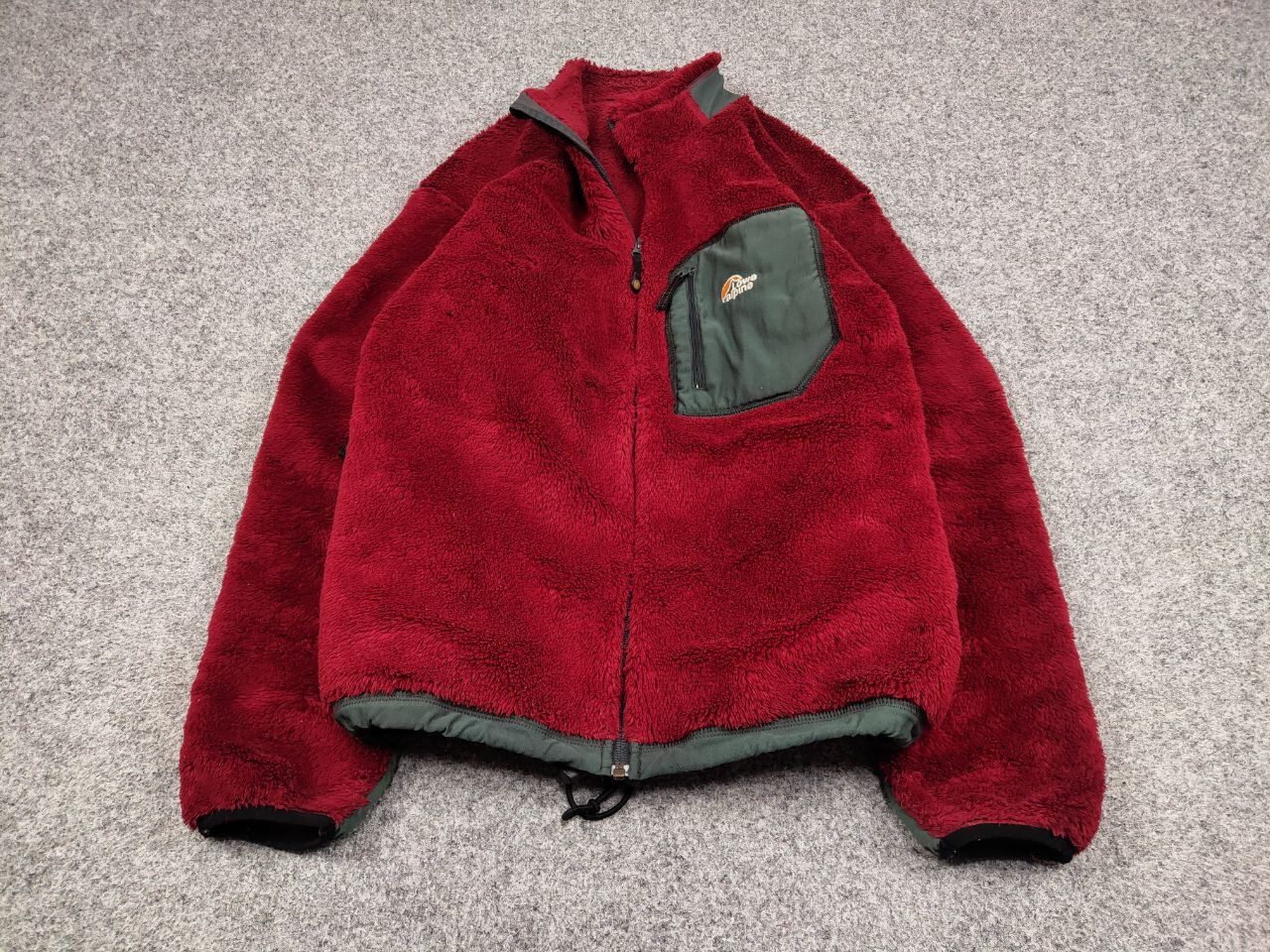 Japanese Brand Vintage 90's lowe Alpine Red Retro Fleece Zip Up Jacket Size US XL / EU 56 / 4 - 2 Thumbnail