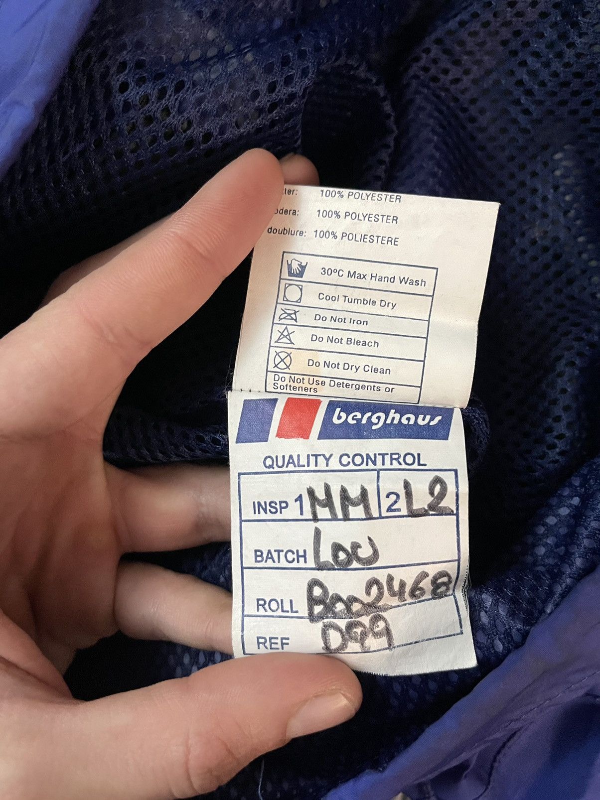 Berghaus × Vintage Berghaus 90s vintage gorpcore style tracking jacket Size US L / EU 52-54 / 3 - 8 Thumbnail