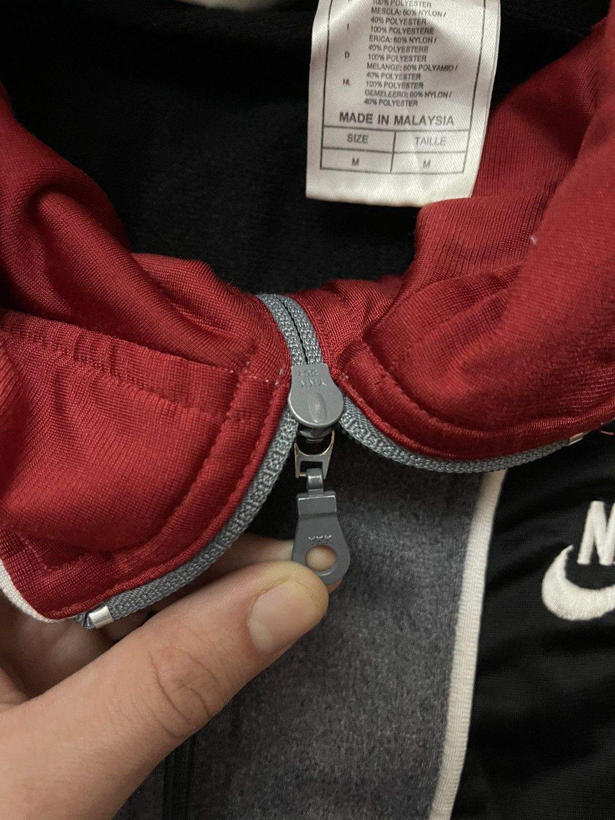 Nike × Vintage Nike 90s vintage big logo track jacket Size US M / EU 48-50 / 2 - 6 Thumbnail