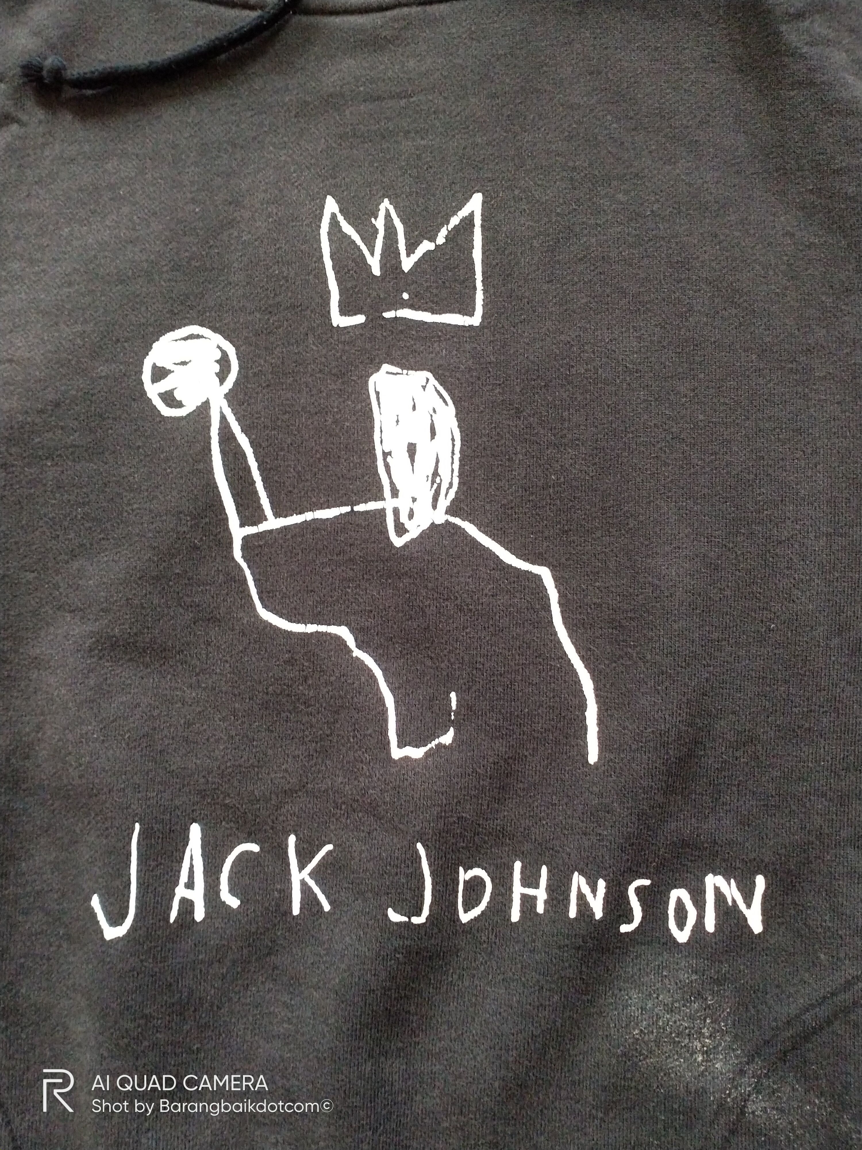Jean-Michel Basquiat Jack Johnson by Basquiat distressed pullover hoodie Size US S / EU 44-46 / 1 - 2 Thumbnail