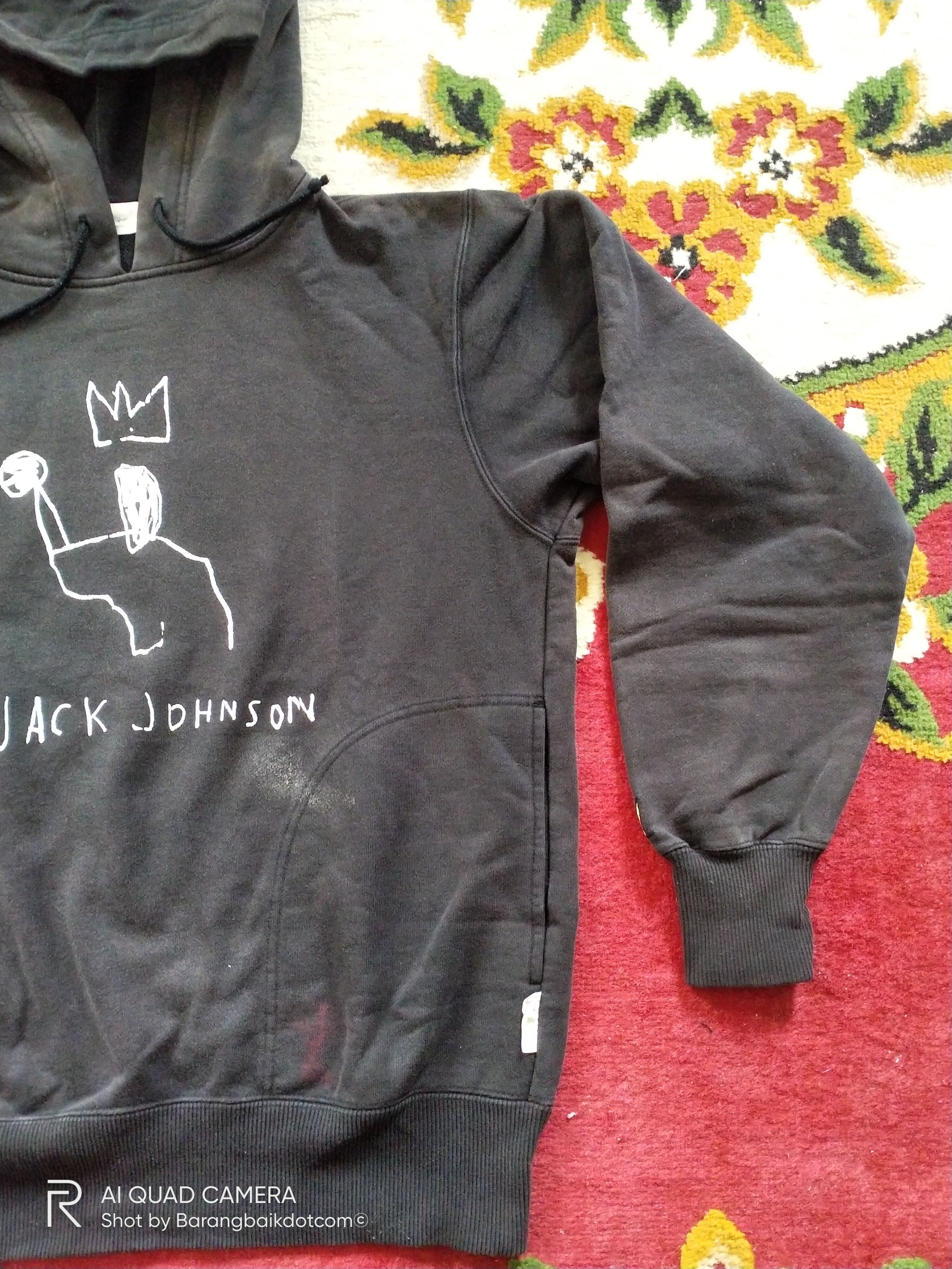 Jean-Michel Basquiat Jack Johnson by Basquiat distressed pullover hoodie Size US S / EU 44-46 / 1 - 4 Thumbnail