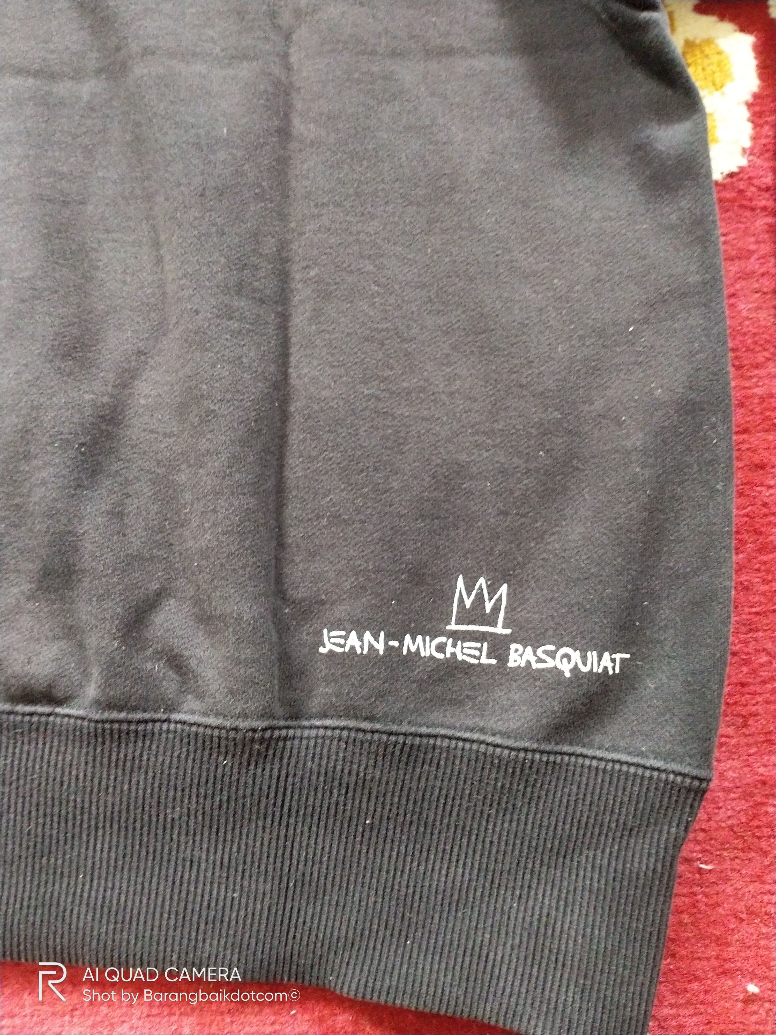 Jean-Michel Basquiat Jack Johnson by Basquiat distressed pullover hoodie Size US S / EU 44-46 / 1 - 9 Thumbnail