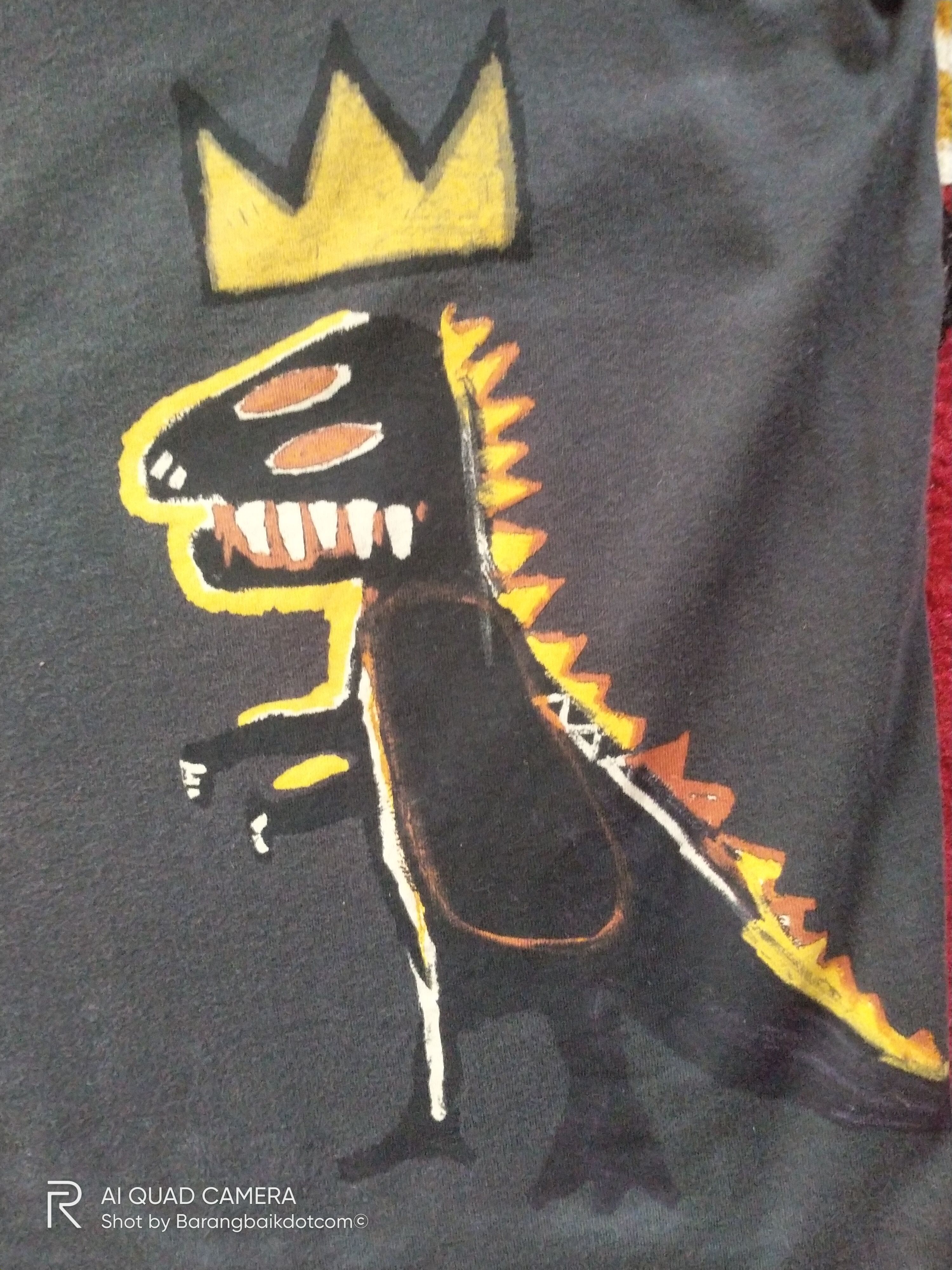 Jean-Michel Basquiat × Les Artists Jean-Michel Basquiat 'Dinasour' T-shirt Size US XL / EU 56 / 4 - 4 Thumbnail