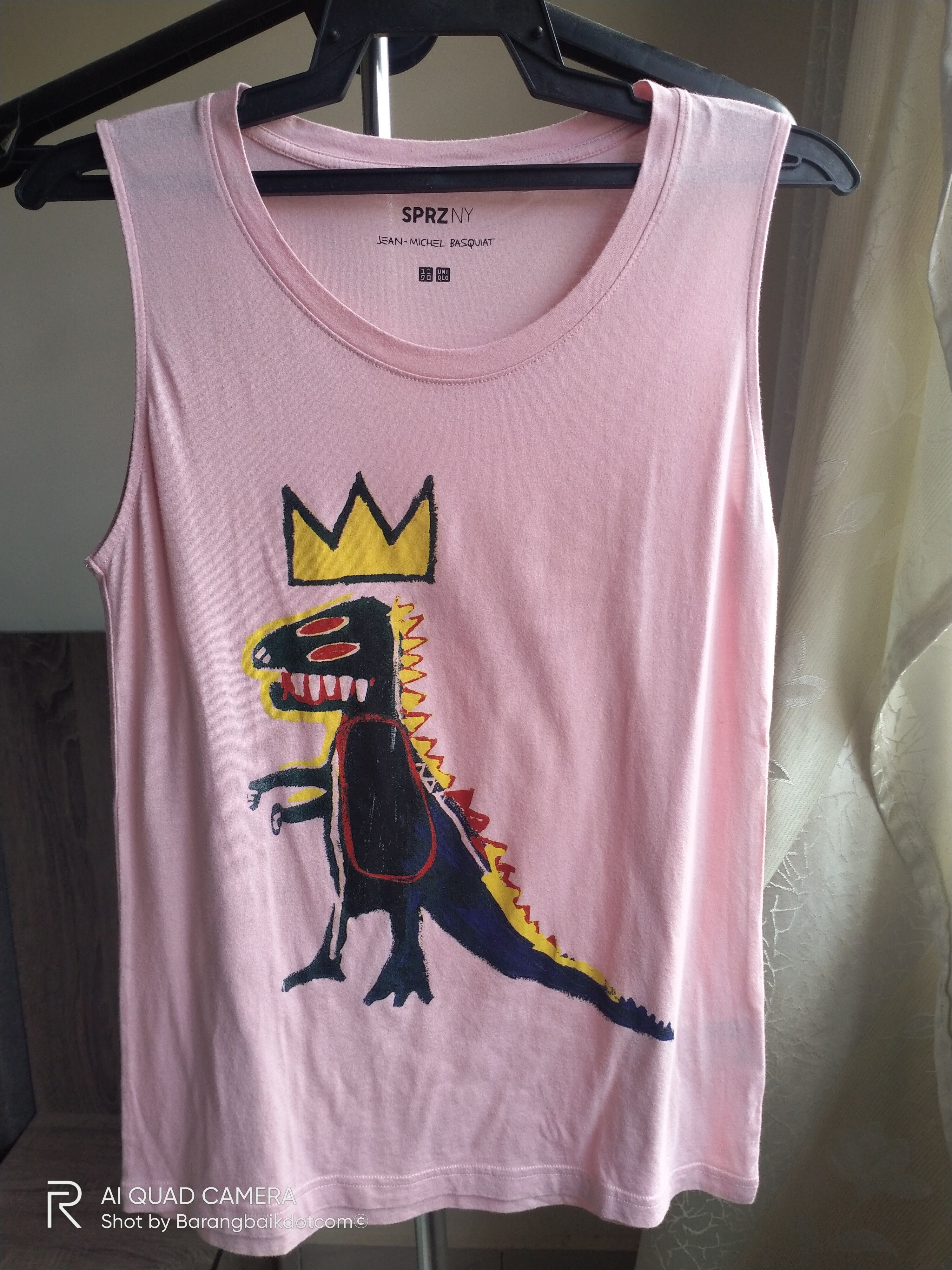 Jean-Michel Basquiat "King Dinasour" tanks tops Size S / US 4 / IT 40 - 1 Thumbnail