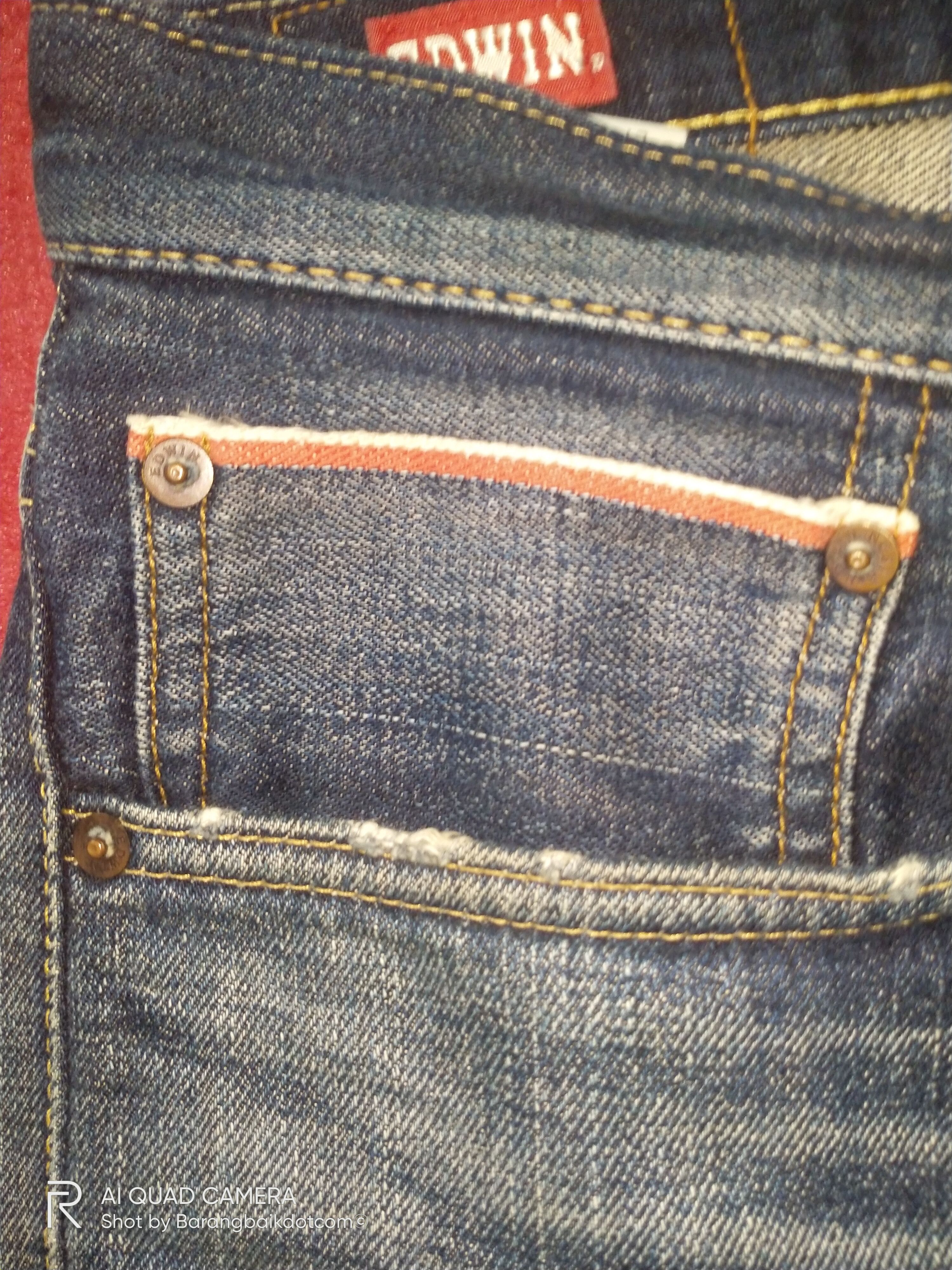 Edwin × Japanese Brand Nesta X Edwin Selvedge Jeans Size US 34 / EU 50 - 8 Thumbnail