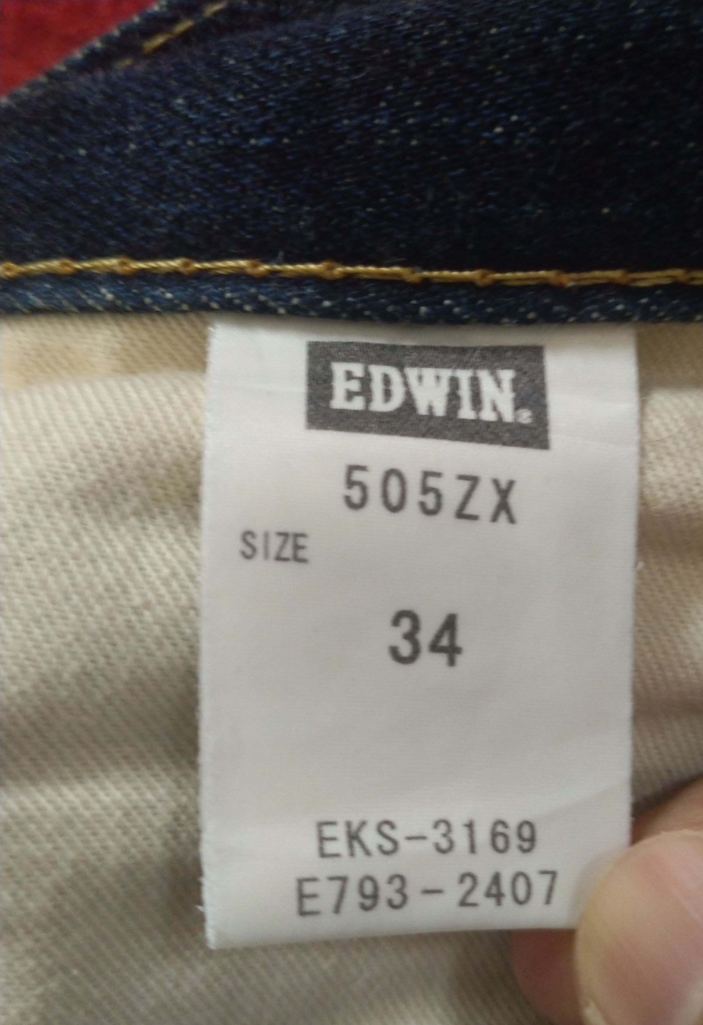 Edwin × Japanese Brand Nesta X Edwin Selvedge Jeans Size US 34 / EU 50 - 18 Thumbnail