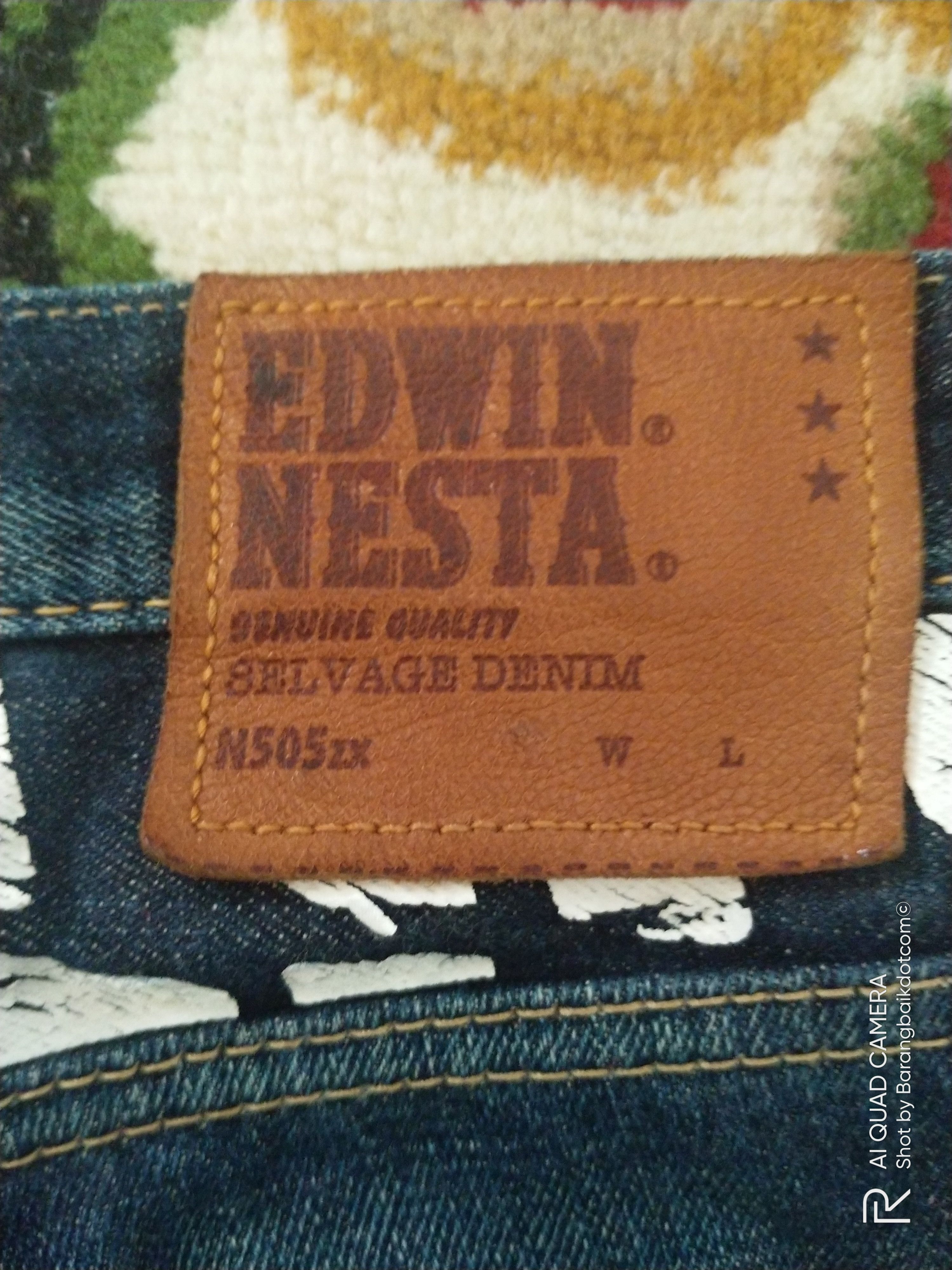 Edwin × Japanese Brand Nesta X Edwin Selvedge Jeans Size US 34 / EU 50 - 16 Thumbnail