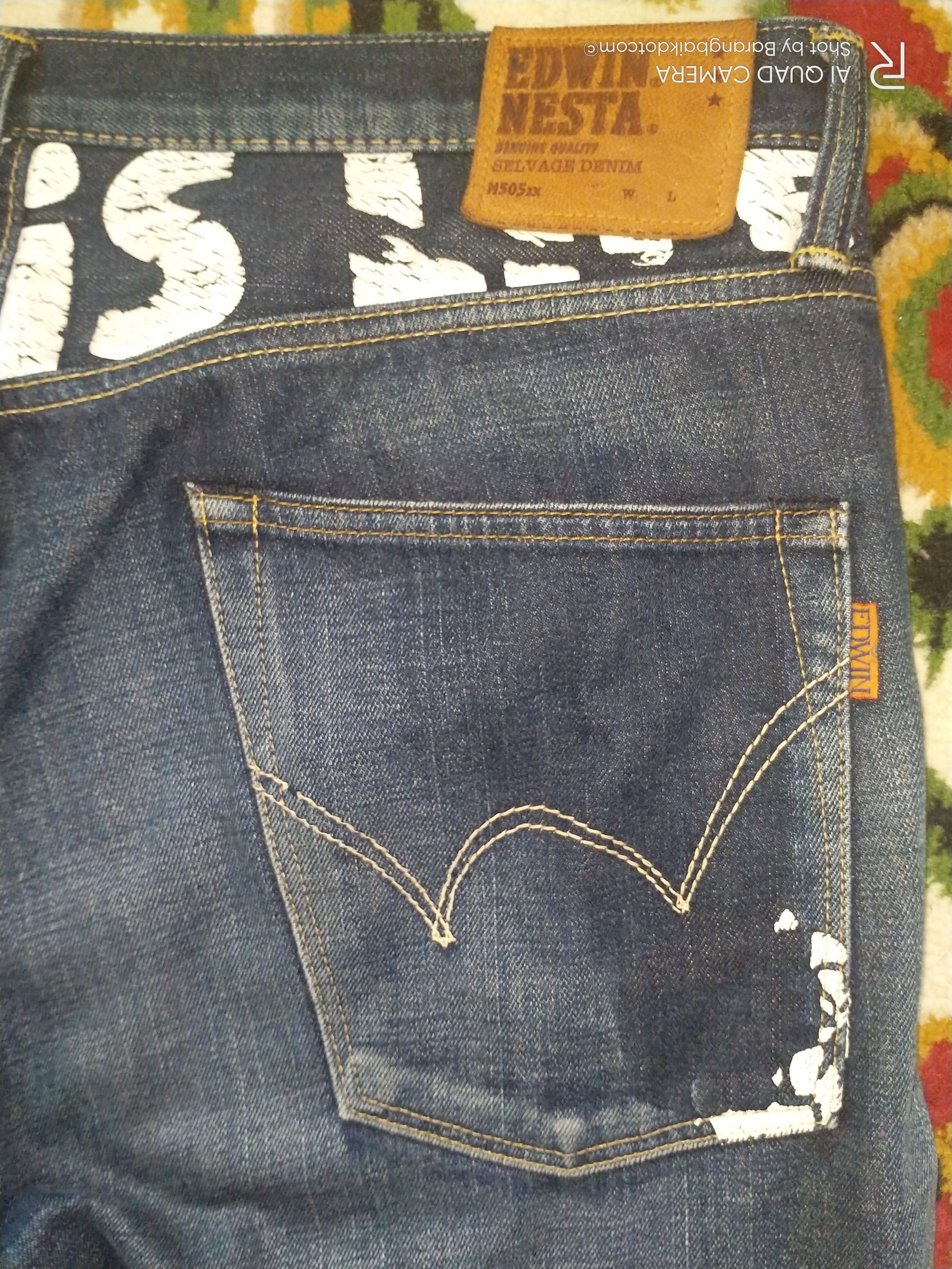 Edwin × Japanese Brand Nesta X Edwin Selvedge Jeans Size US 34 / EU 50 - 10 Thumbnail