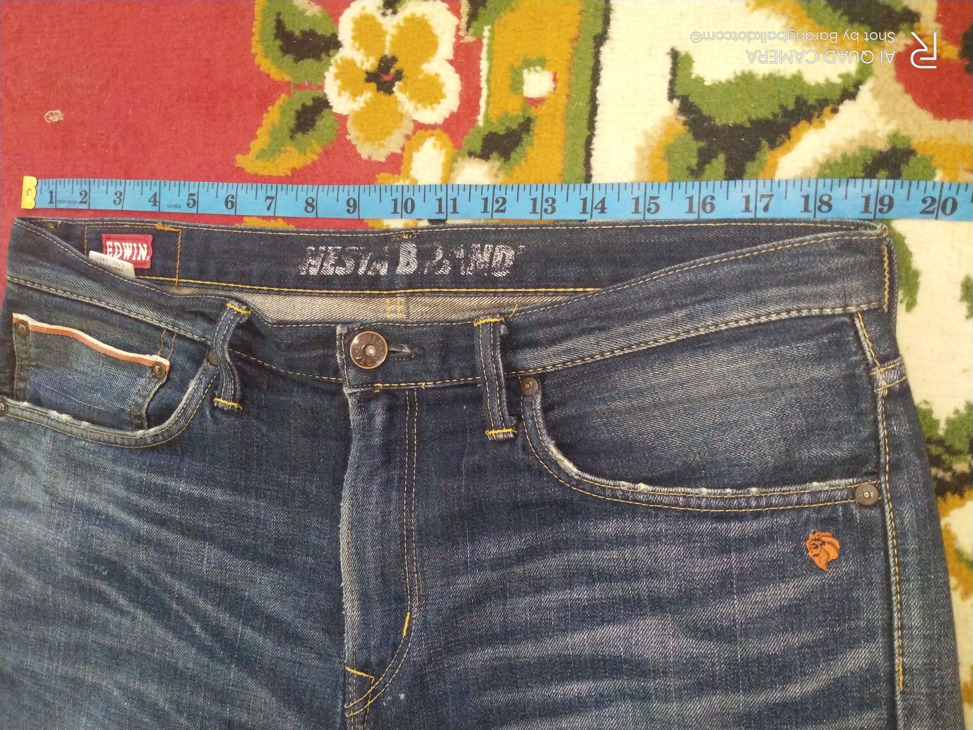 Edwin × Japanese Brand Nesta X Edwin Selvedge Jeans Size US 34 / EU 50 - 9 Thumbnail