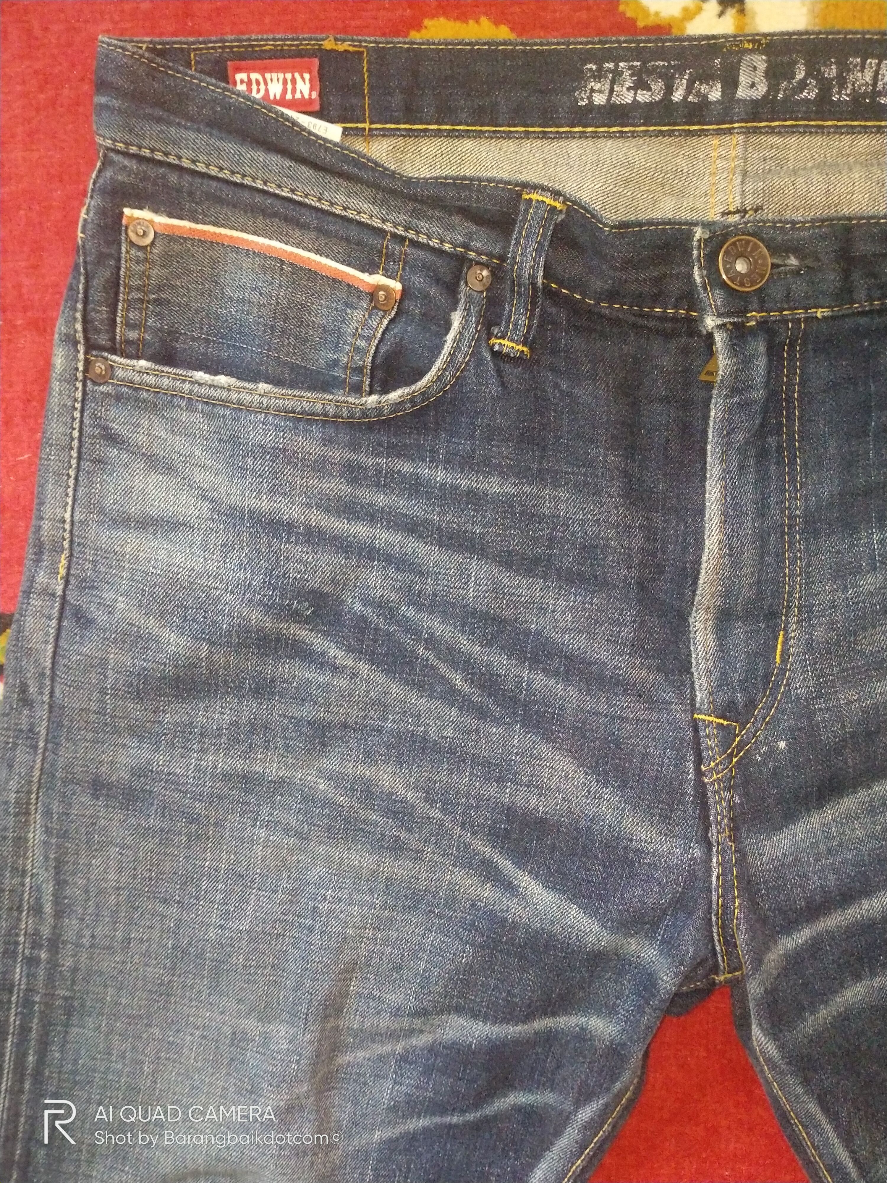 Edwin × Japanese Brand Nesta X Edwin Selvedge Jeans Size US 34 / EU 50 - 6 Thumbnail