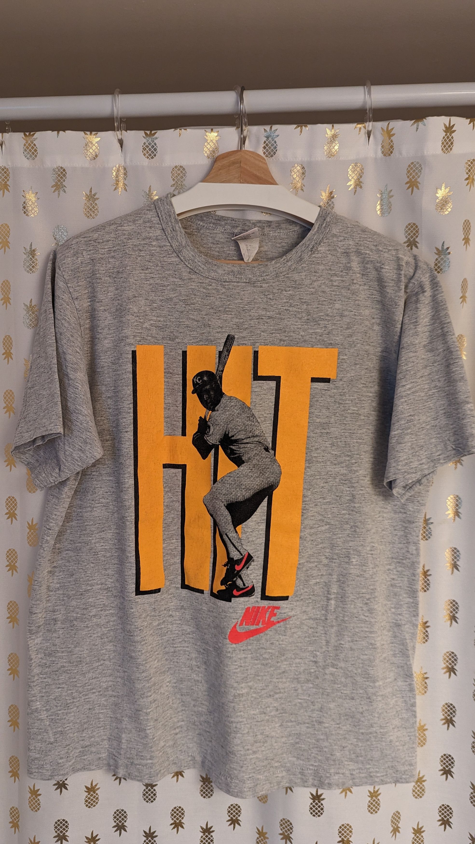 Bo Jackson Hit Run Made in Canada Grey Tag
