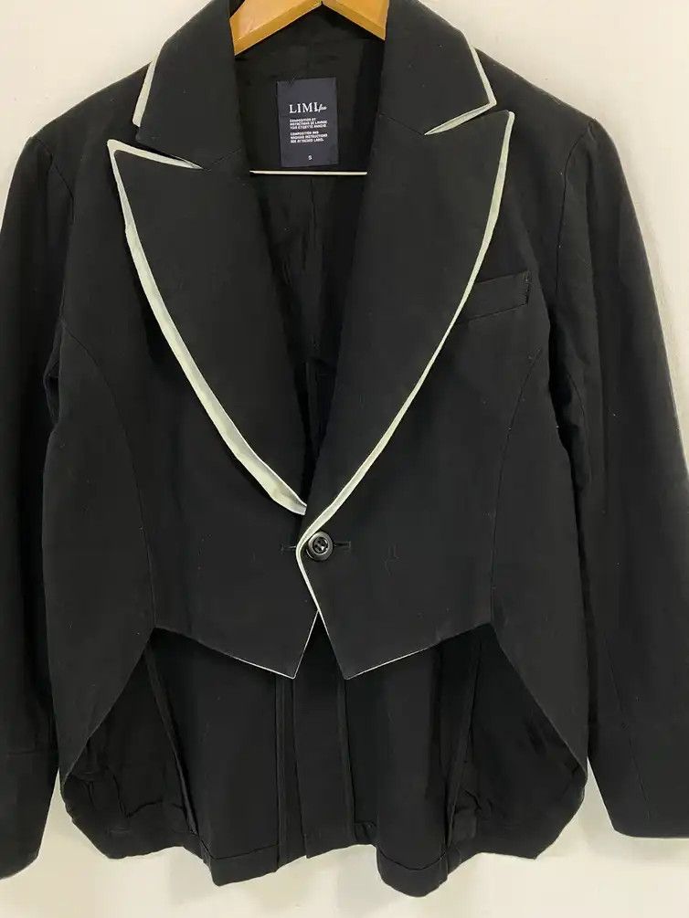 Yohji Yamamoto Limi Feu x Yohji Yamamoto Cropped Jacket Size S / US 4 / IT 40 - 2 Thumbnail