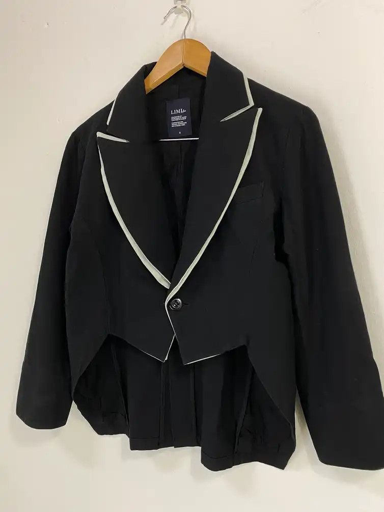 Yohji Yamamoto Limi Feu x Yohji Yamamoto Cropped Jacket Size S / US 4 / IT 40 - 3 Thumbnail
