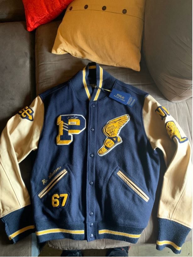 Polo Ralph Lauren Polo Ralph Lauren P Wing Leather Varsity Jacket XXL Size US XXL / EU 58 / 5 - 10 Thumbnail