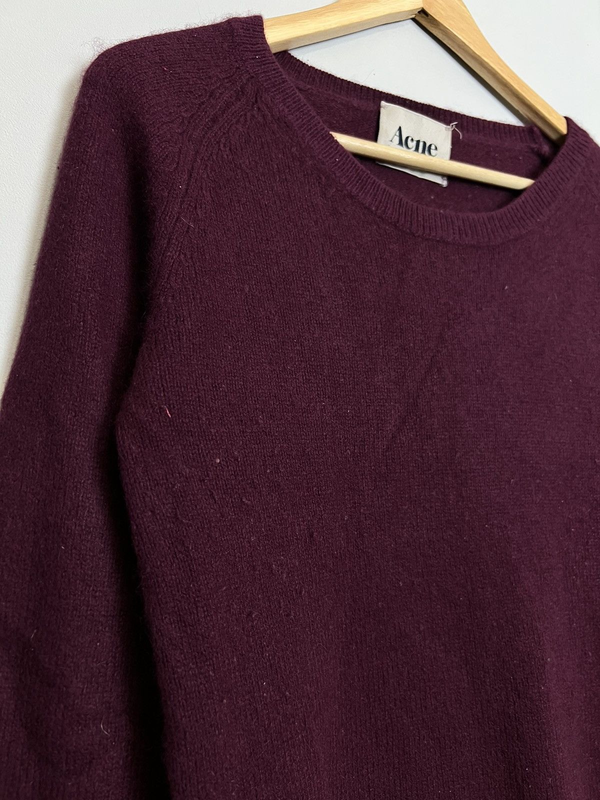 Acne Studios Acne Studios RY Angora AW11 Sweater Knit Luxury Casual Size S / US 4 / IT 40 - 3 Thumbnail