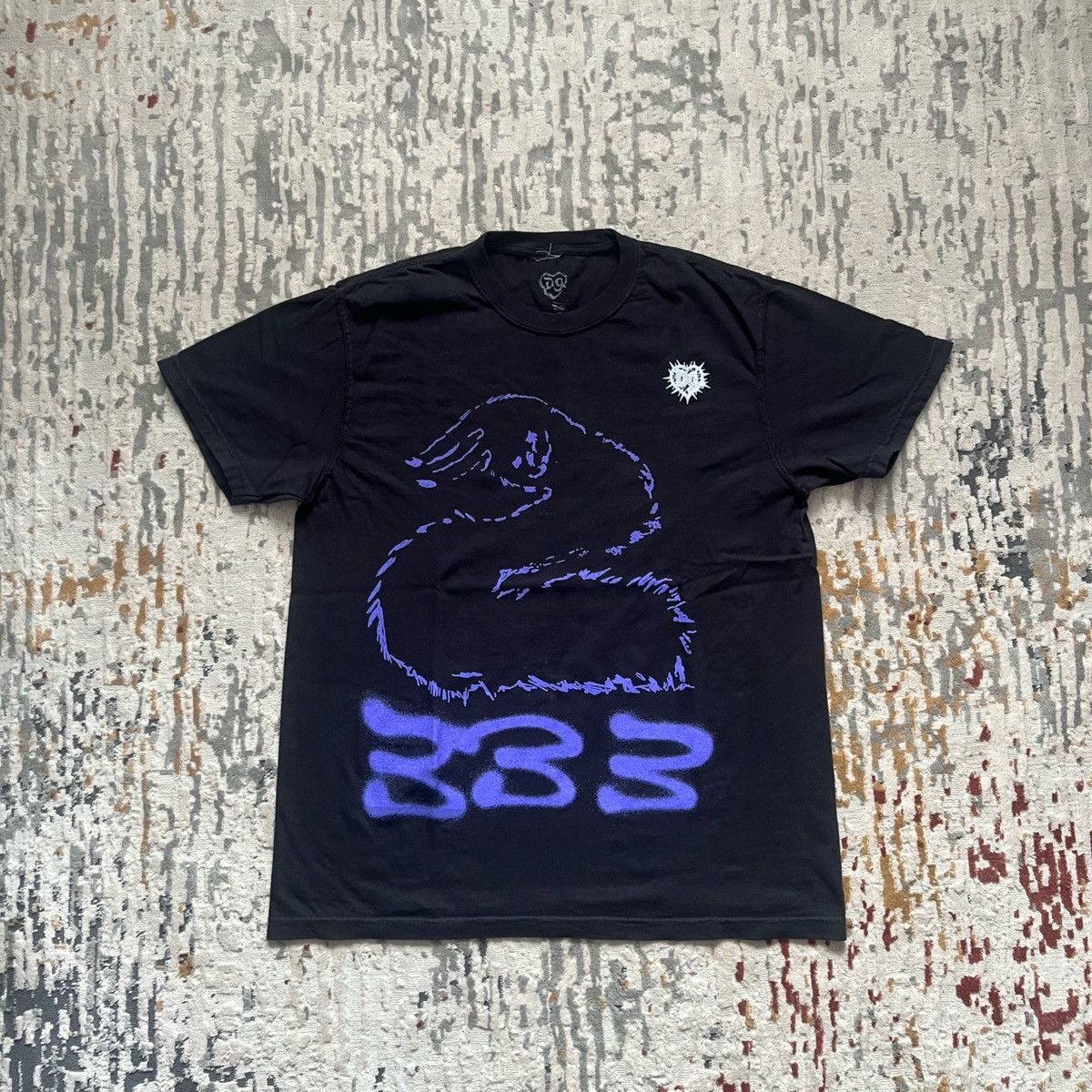 Drain Gang × Sad Boys × Sad Boys Sbe Merch Bladee Merch “333” Tee | Grailed