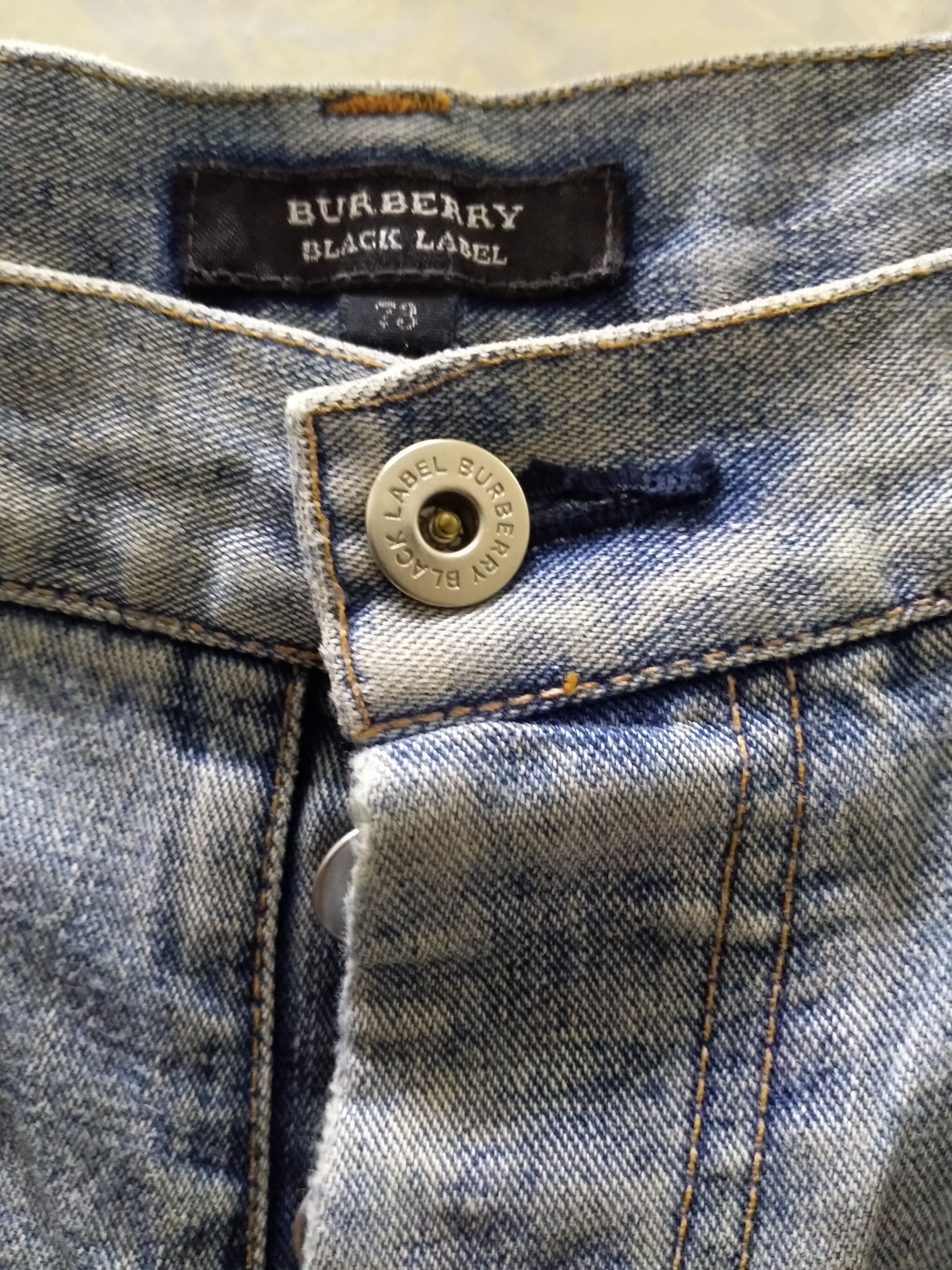 Burberry BURBERRY BLACK LABEL SLIM JEANS Size US 31 - 7 Thumbnail
