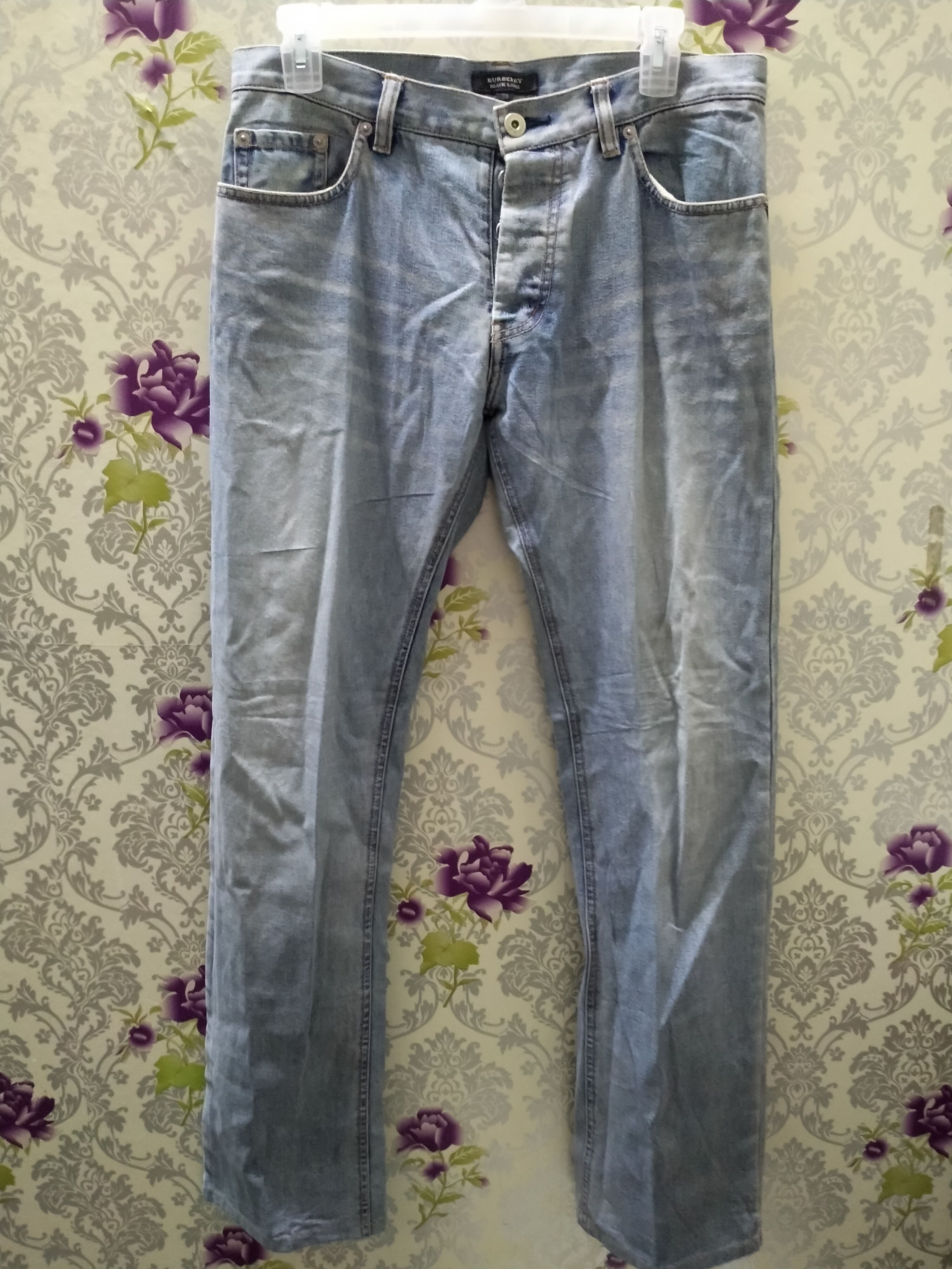 Burberry BURBERRY BLACK LABEL SLIM JEANS Size US 31 - 2 Thumbnail