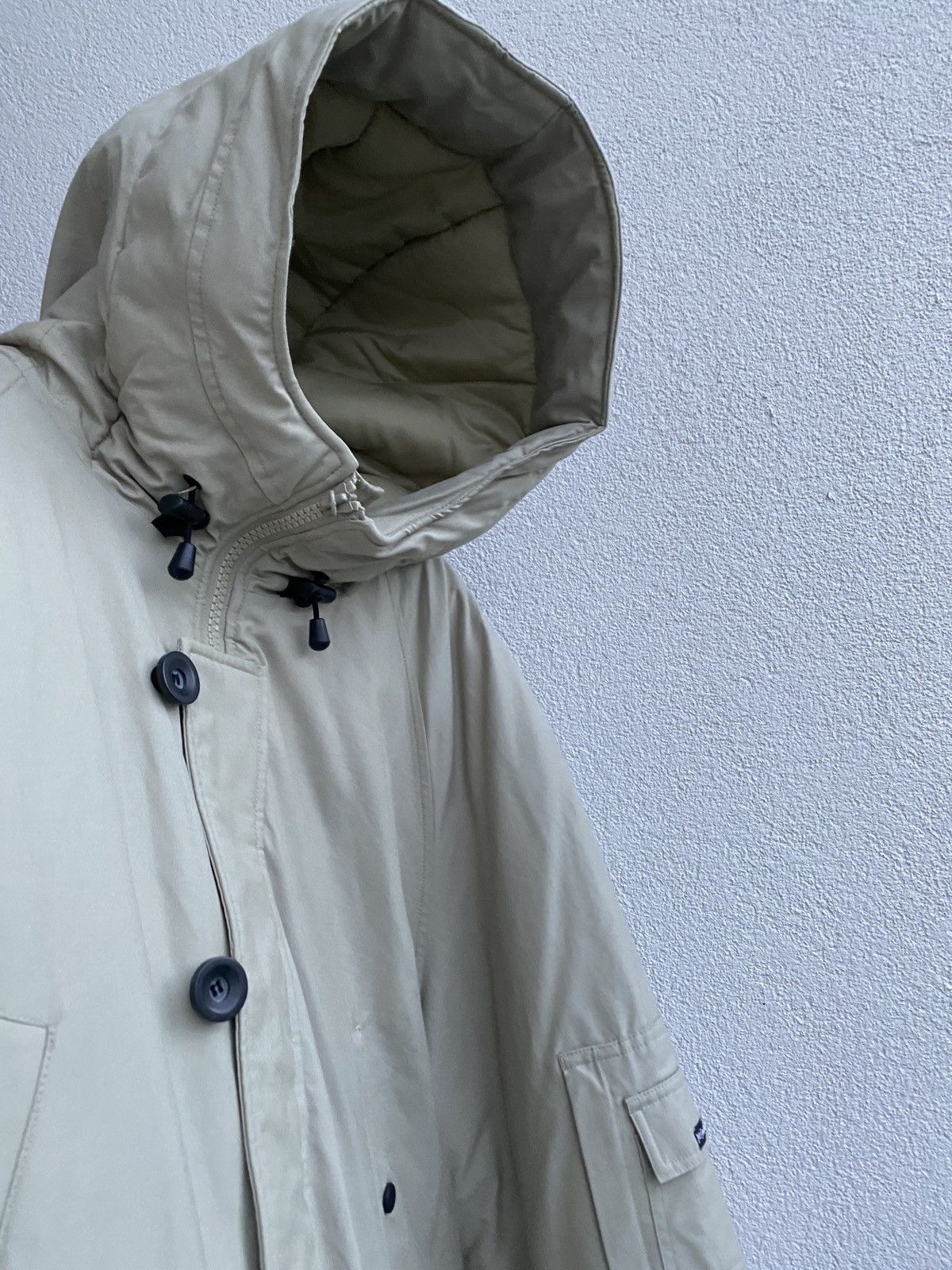 Yves Saint Laurent Winter YSL Jacket Parka Beige Warm Size US XL / EU 56 / 4 - 5 Thumbnail