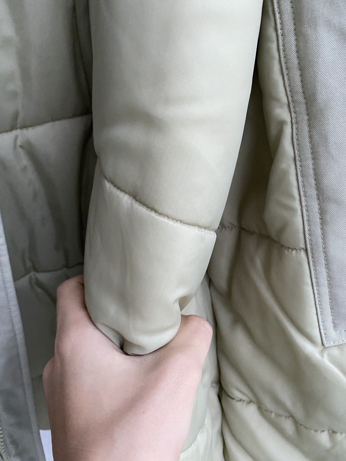 Yves Saint Laurent Winter YSL Jacket Parka Beige Warm Size US XL / EU 56 / 4 - 13 Thumbnail
