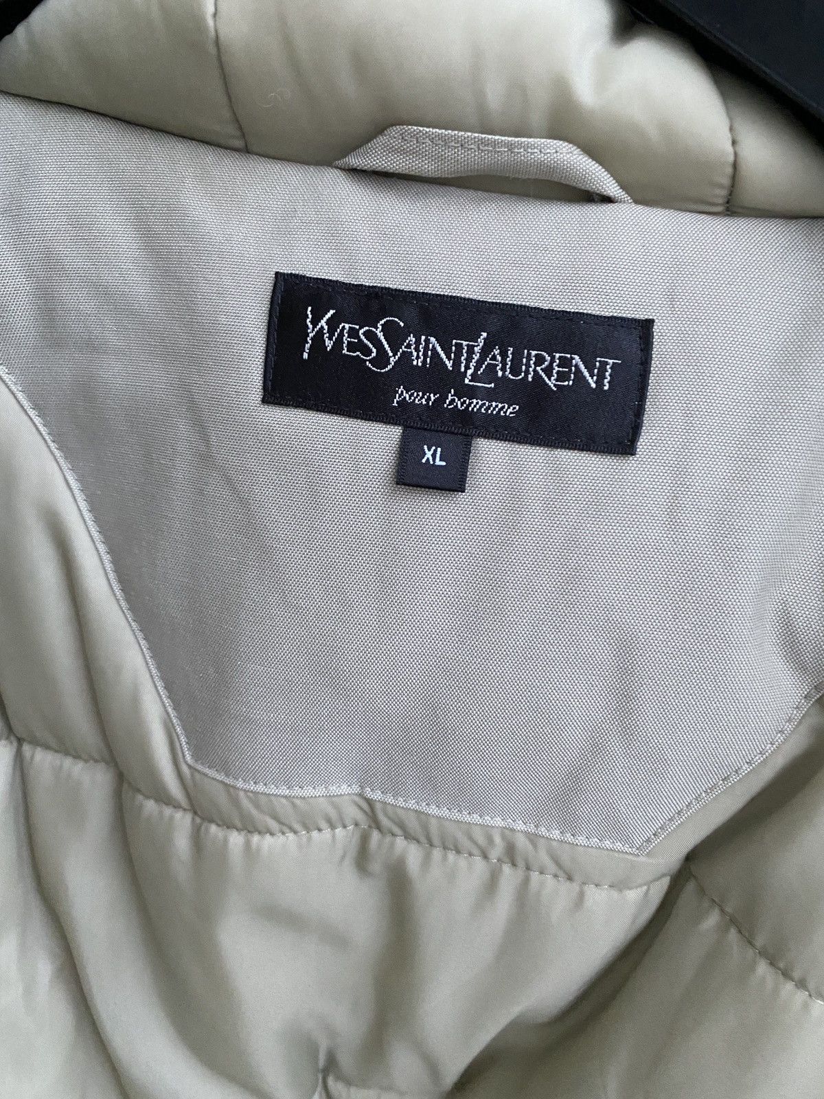 Yves Saint Laurent Winter YSL Jacket Parka Beige Warm Size US XL / EU 56 / 4 - 6 Thumbnail
