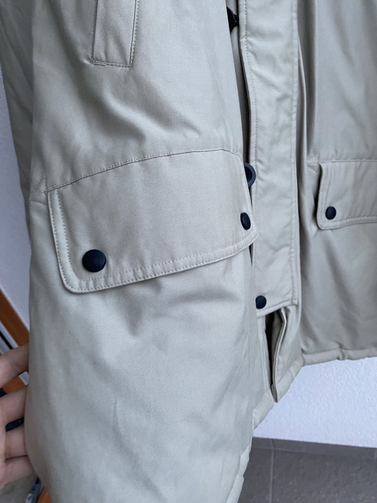 Yves Saint Laurent Winter YSL Jacket Parka Beige Warm Size US XL / EU 56 / 4 - 20 Thumbnail